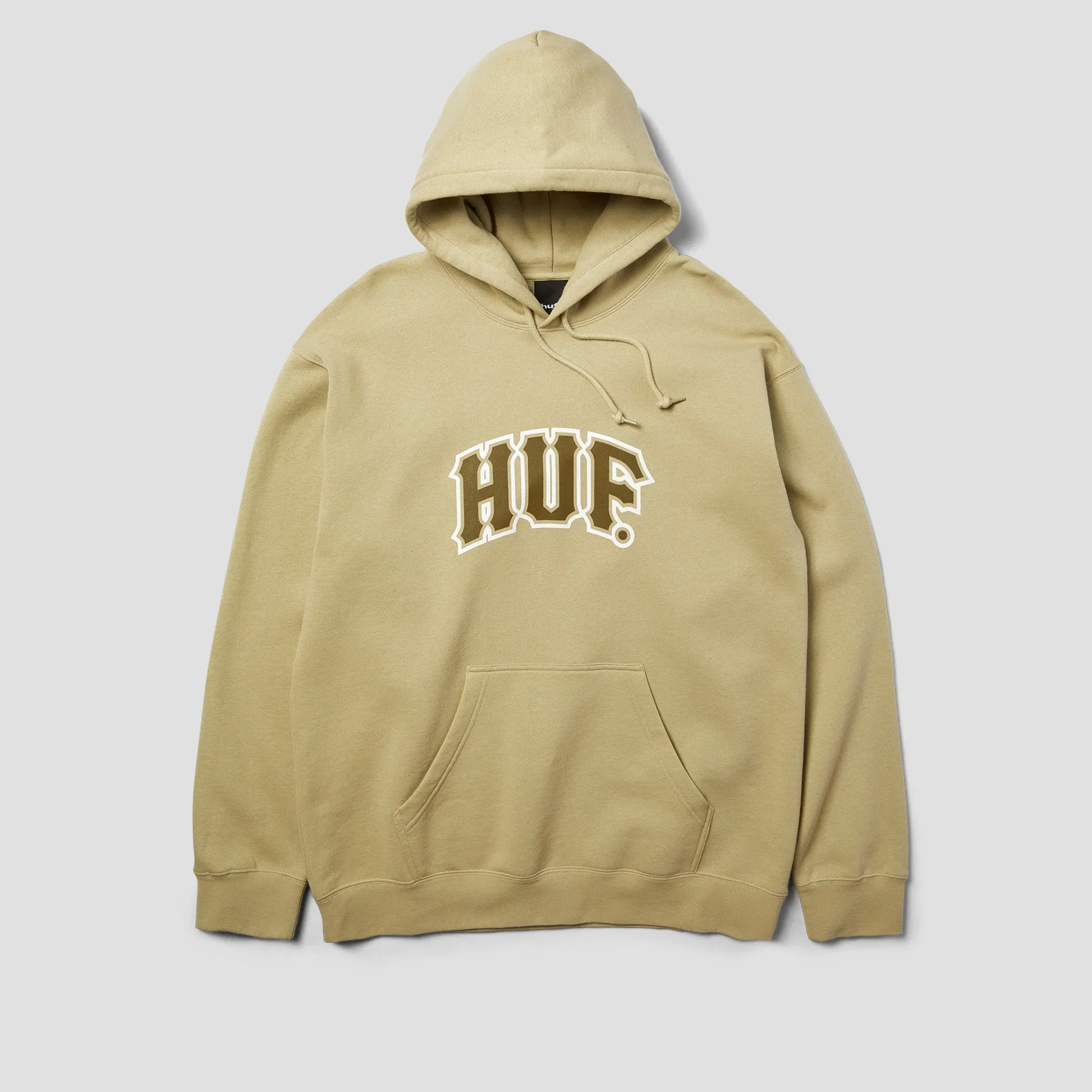 HUF Classic Arch Pullover Hoodie Sand