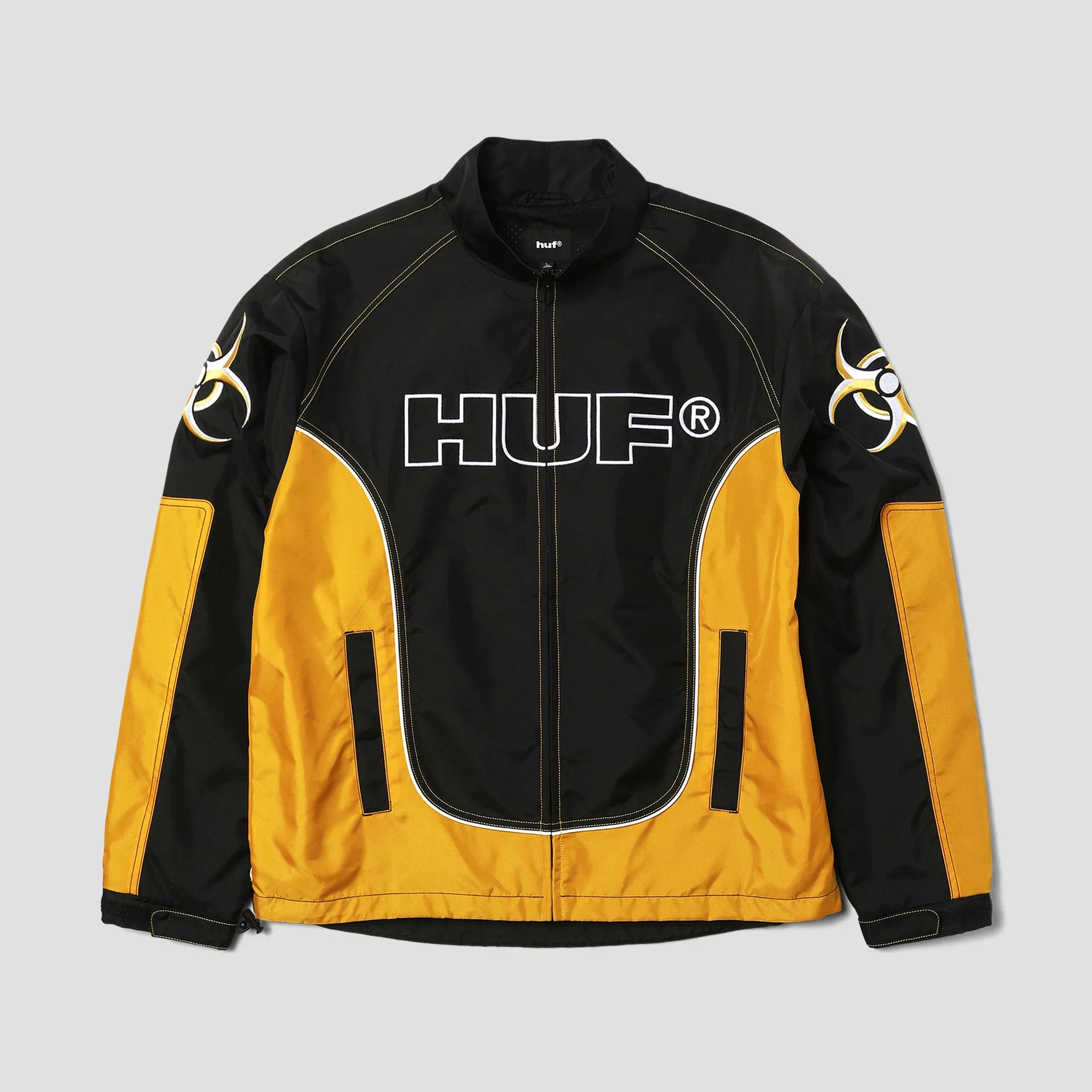 HUF Sector Jacket Black / Yellow