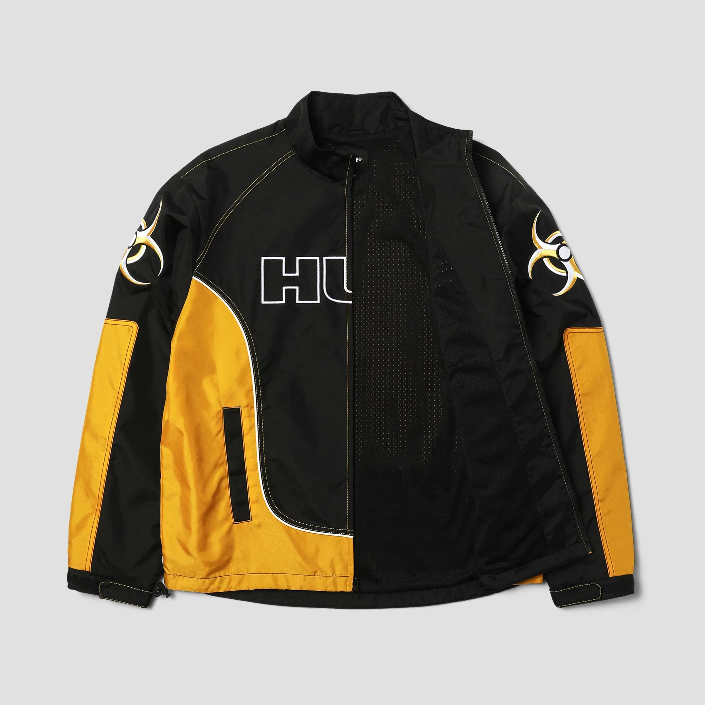 HUF Sector Jacket Black / Yellow