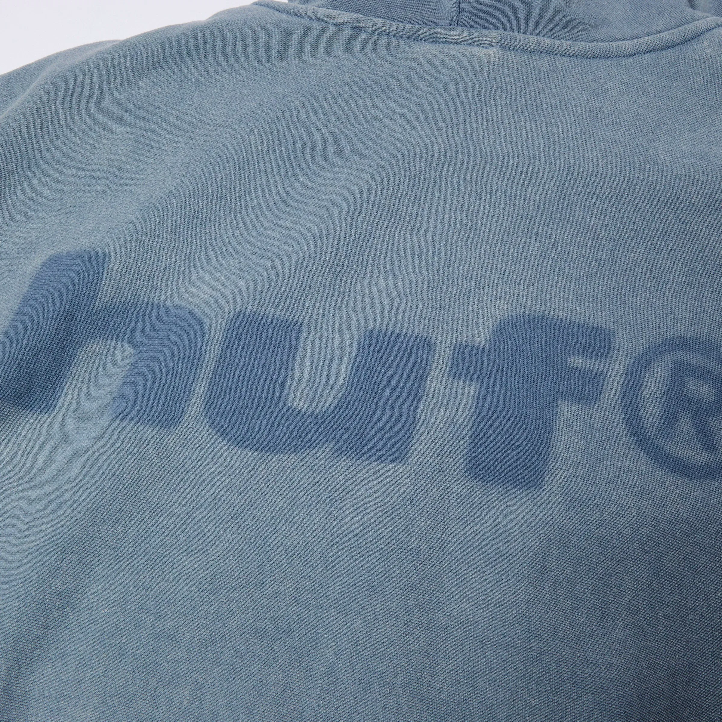 HUF Pacific Wash Full Zip Hoodie Blue