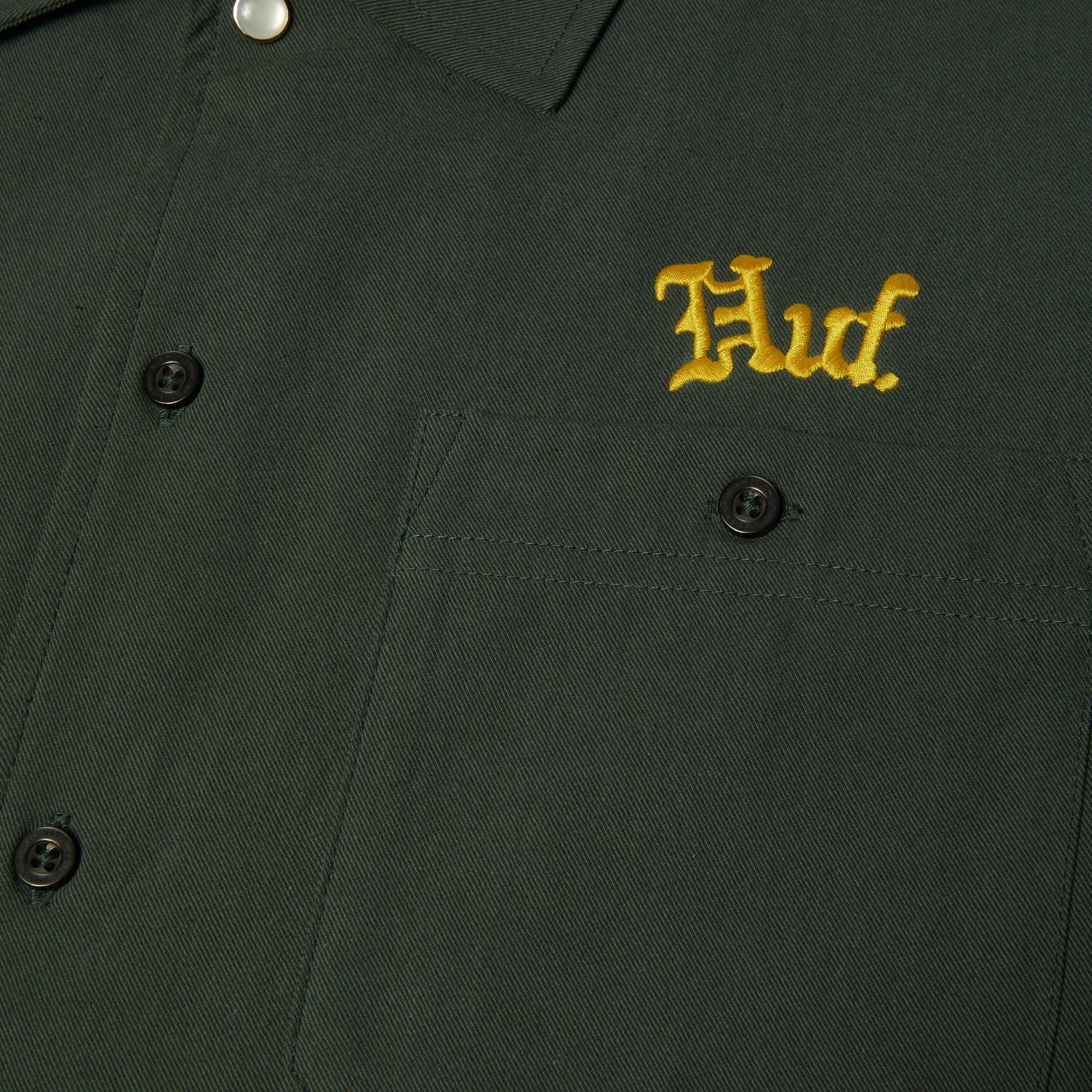 HUF Fantasies Shortsleeve Work Shirt Marine