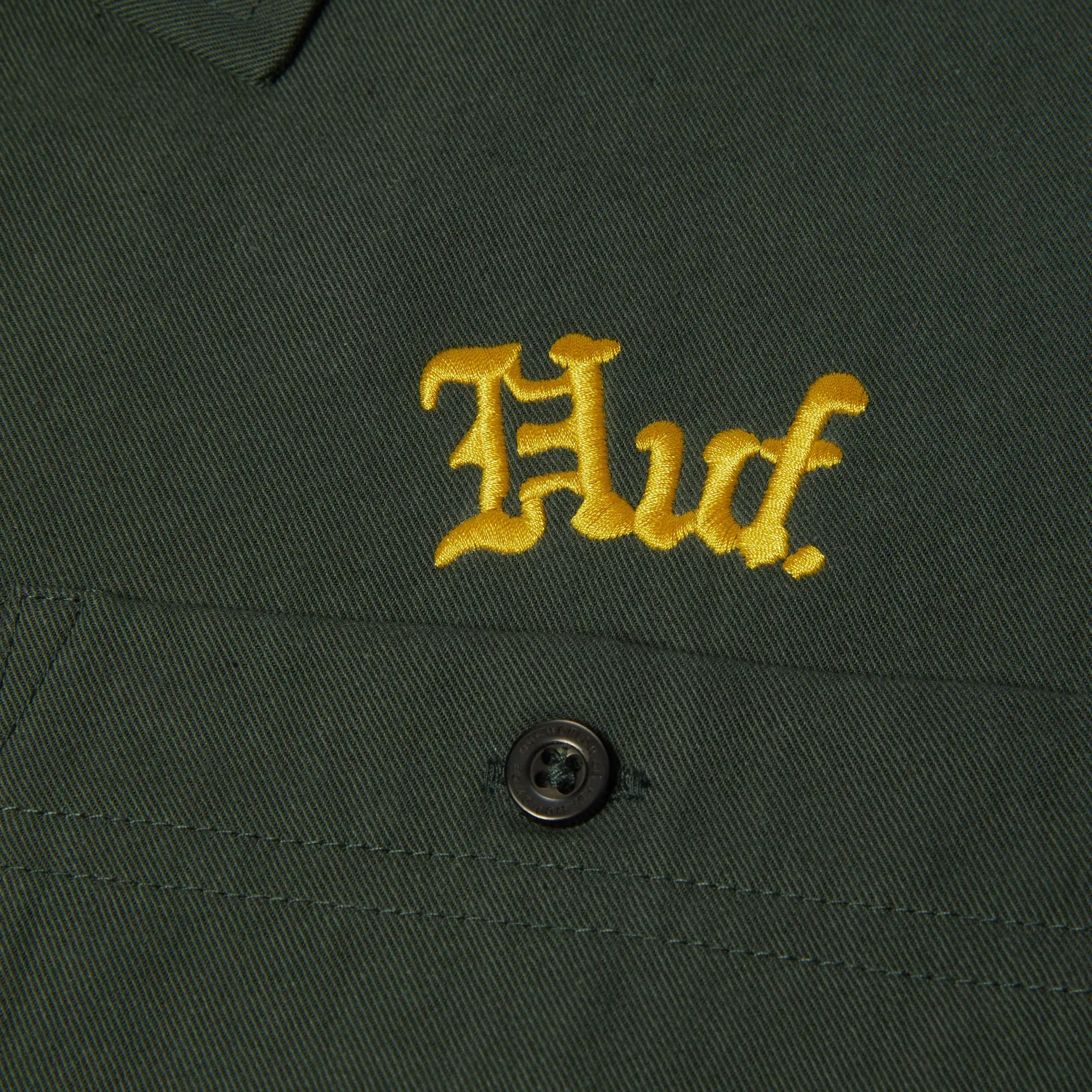 HUF Fantasies Shortsleeve Work Shirt Marine