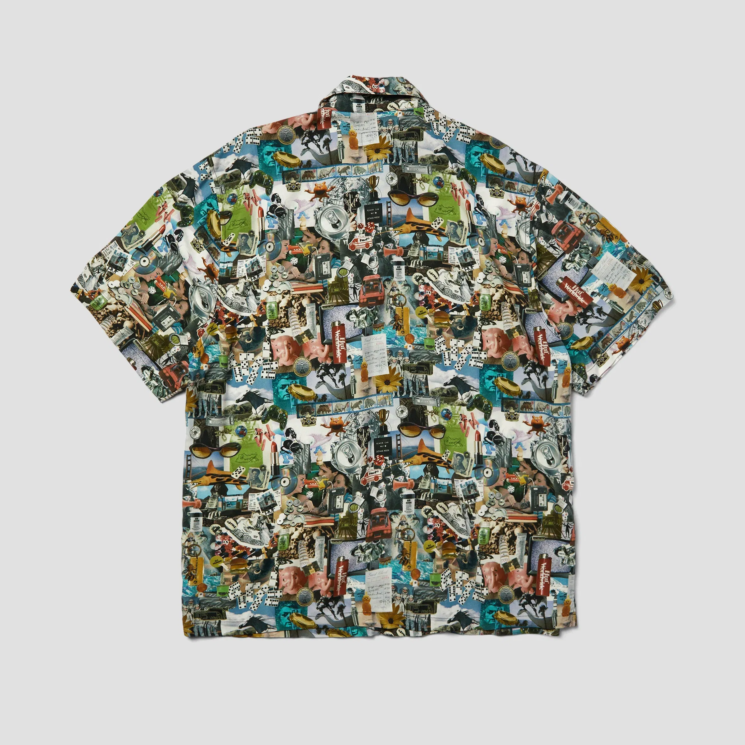 HUF From The Road Shortsleeve Resort Shirt Multi