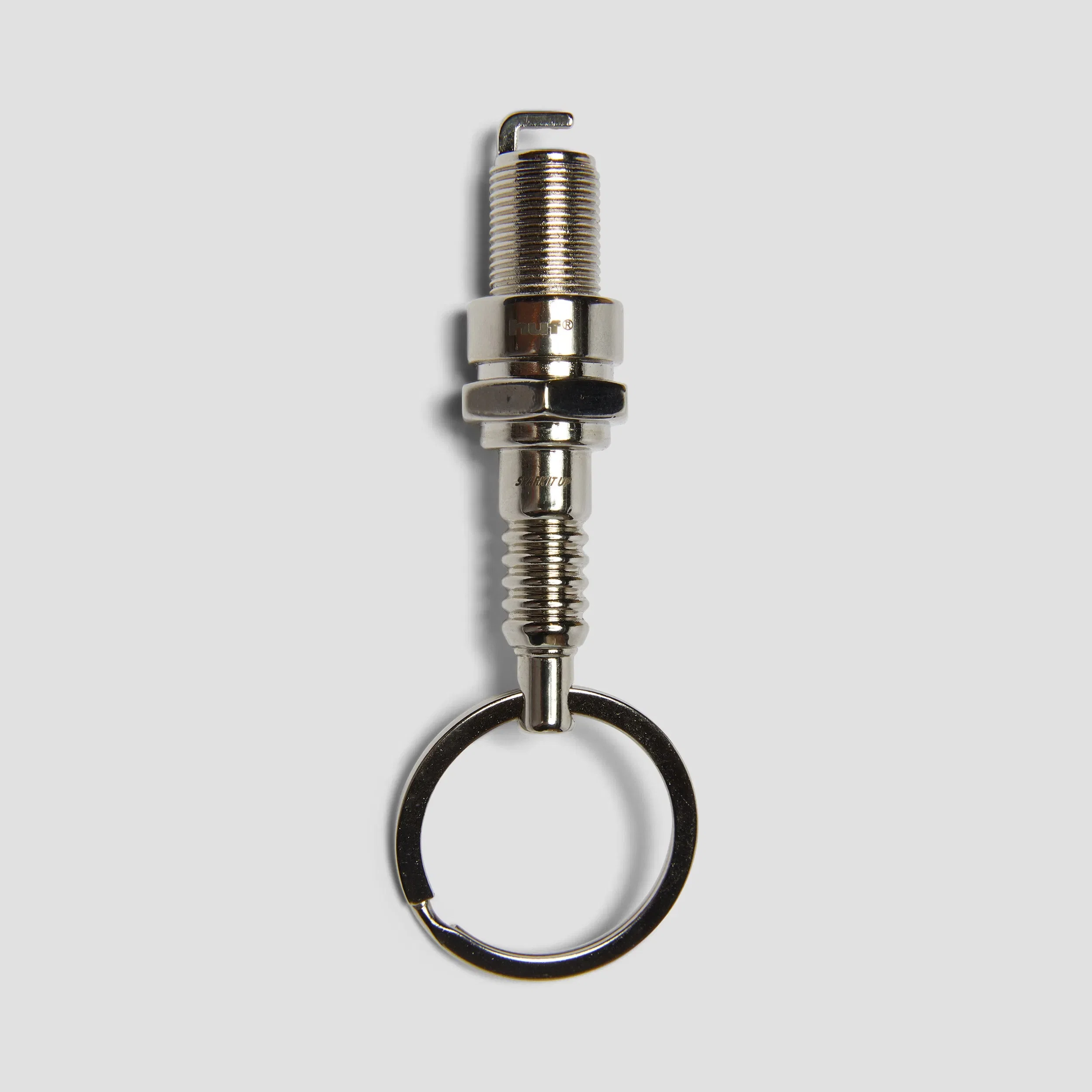HUF Spark It Up Keychain Silver