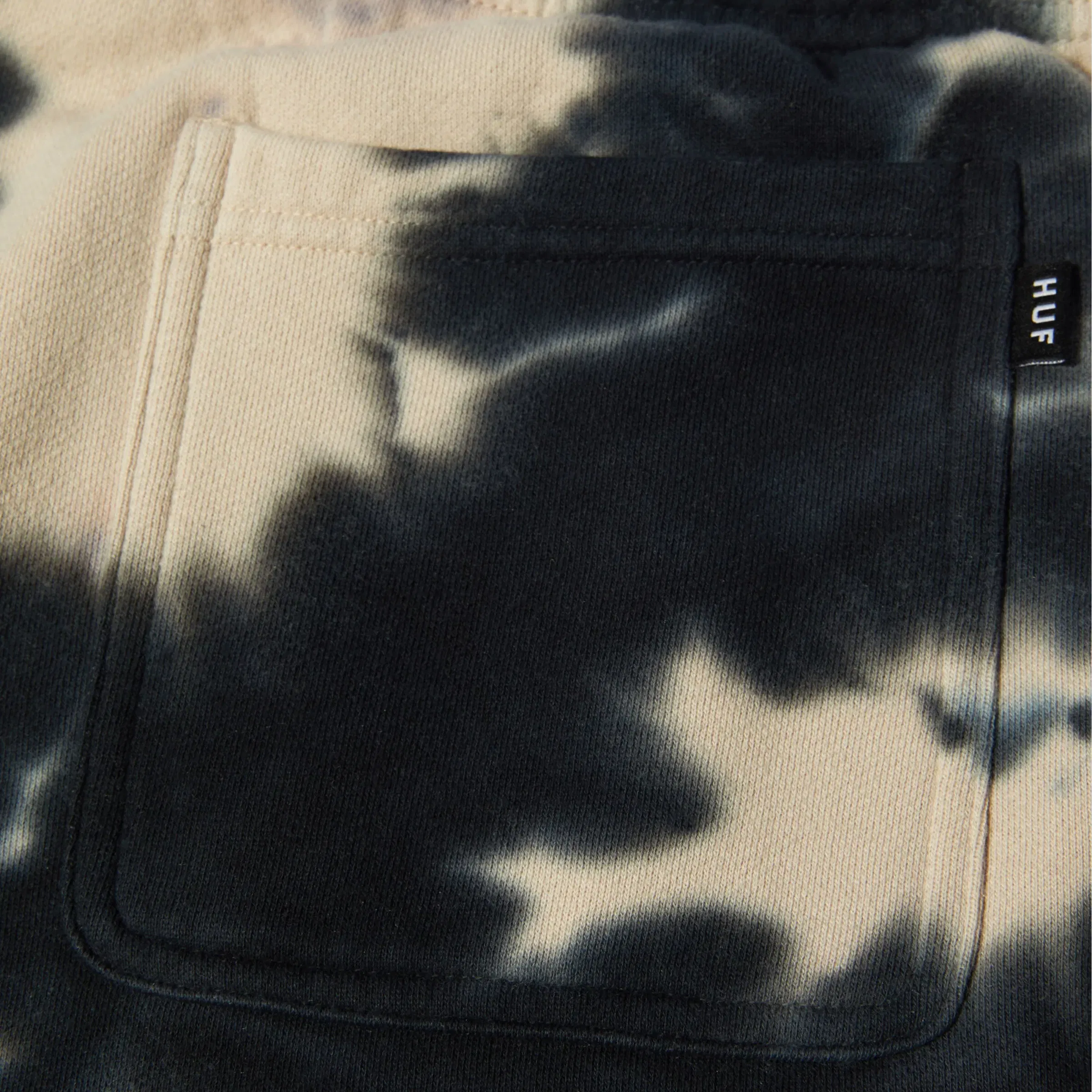 HUF Tie Dye 89 Logo Fleece Pant Navy