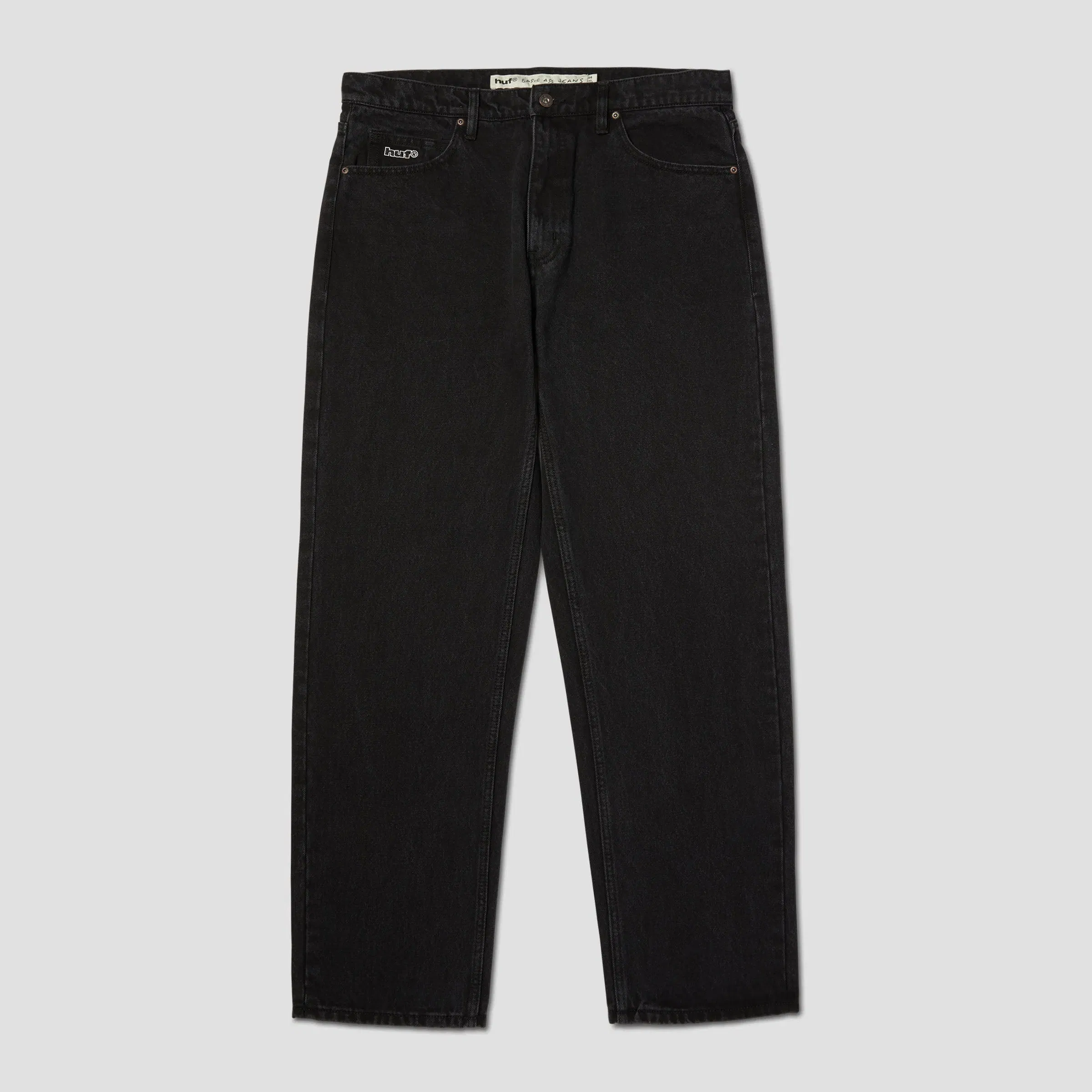 HUF Basic Ass Jeans Faded Black