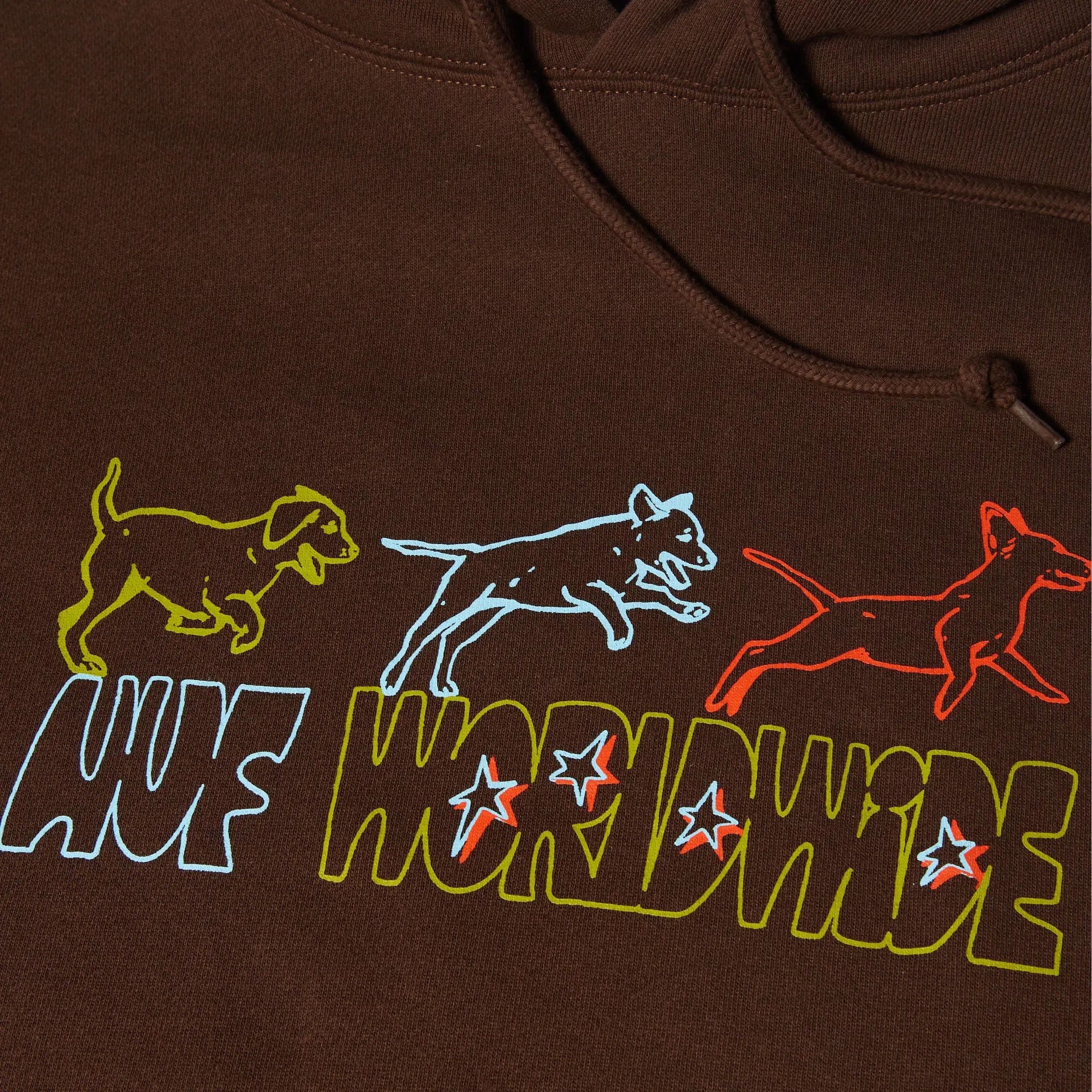 HUF Fetch Hoodie Chocolate