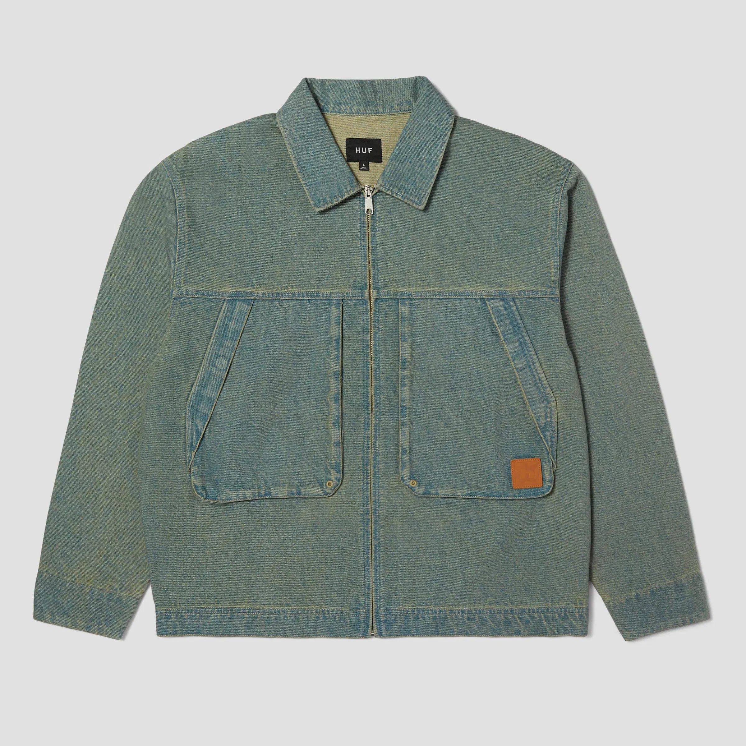 HUF Dresden Denim Work Jacket Indigo Earth