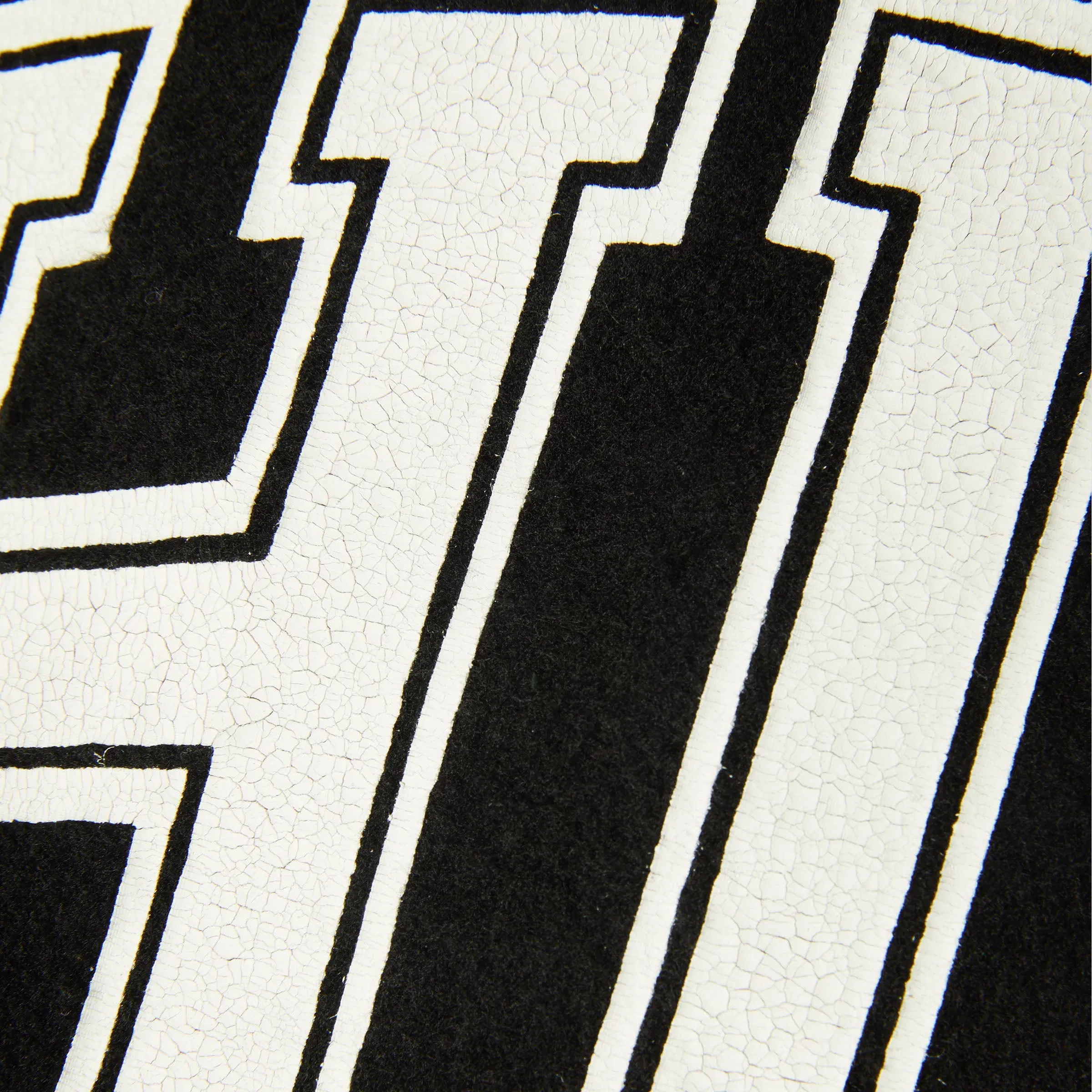 HUF Cracked Arch Reverse Hoodie Black