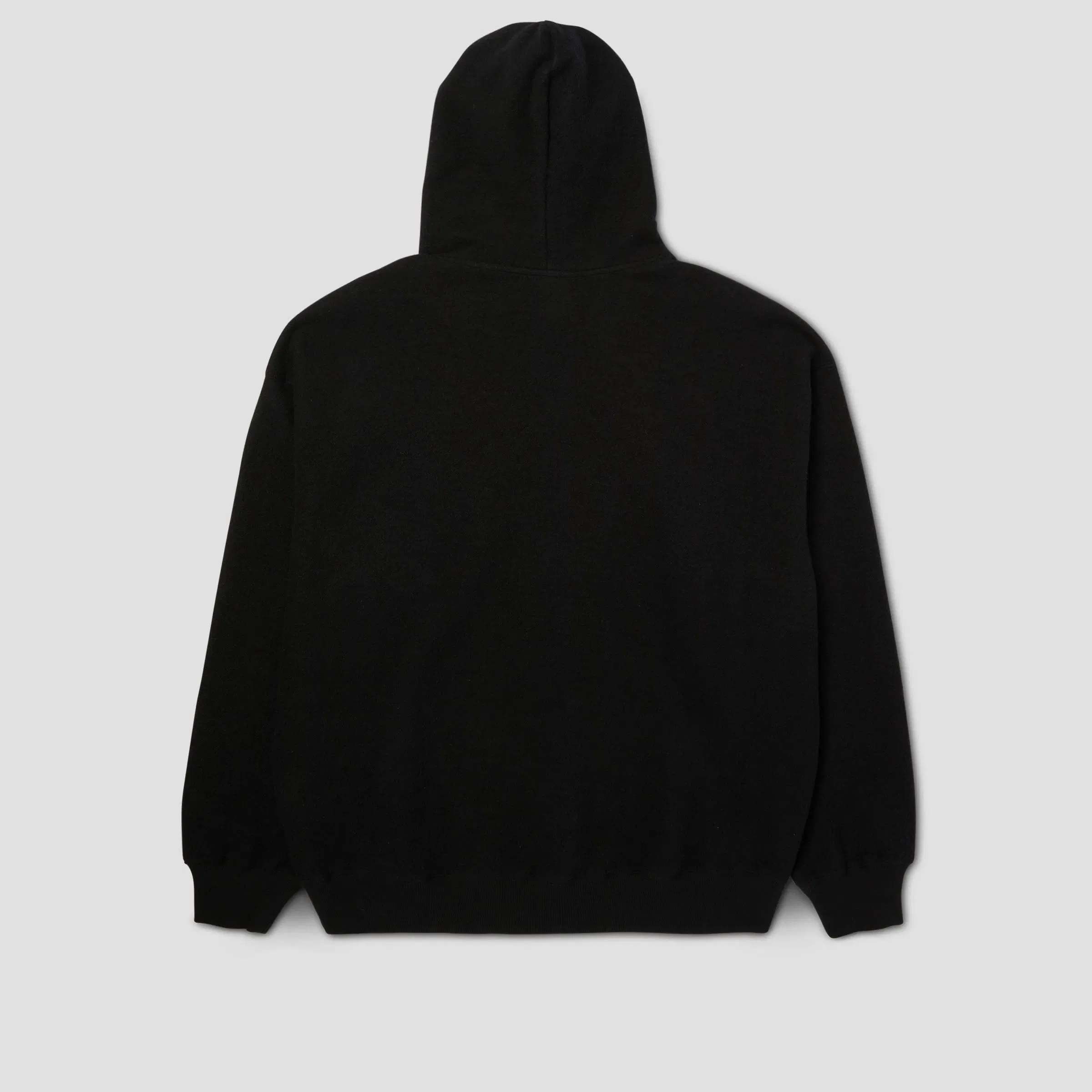 HUF Cracked Arch Reverse Hoodie Black