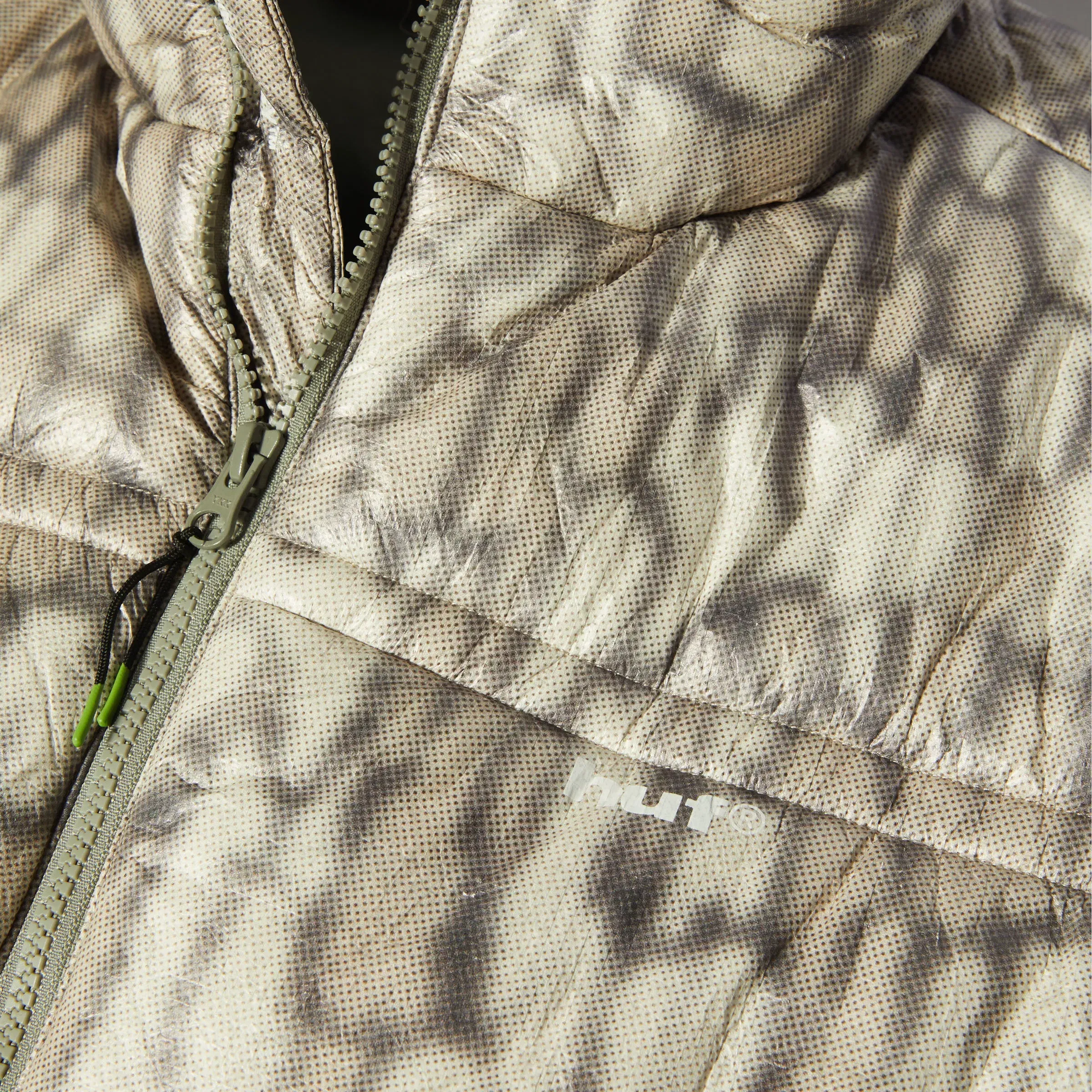 HUF 89 Tyvek Puffer Jacket Warped Camo