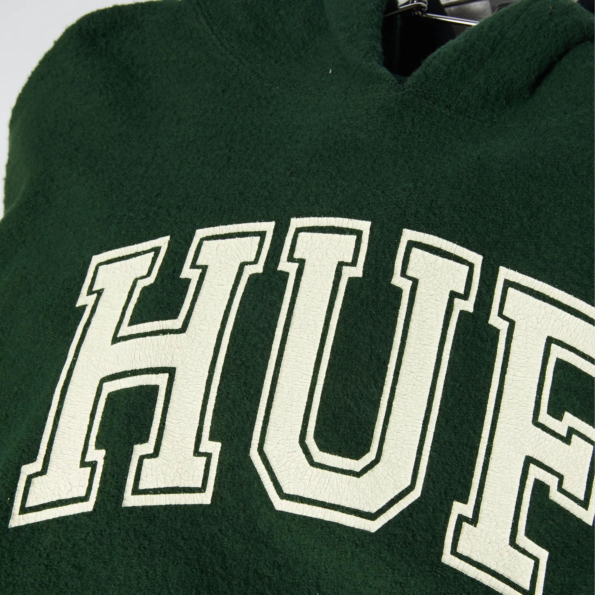 HUF Cracked Arch Reverse Hoodie Forest Green