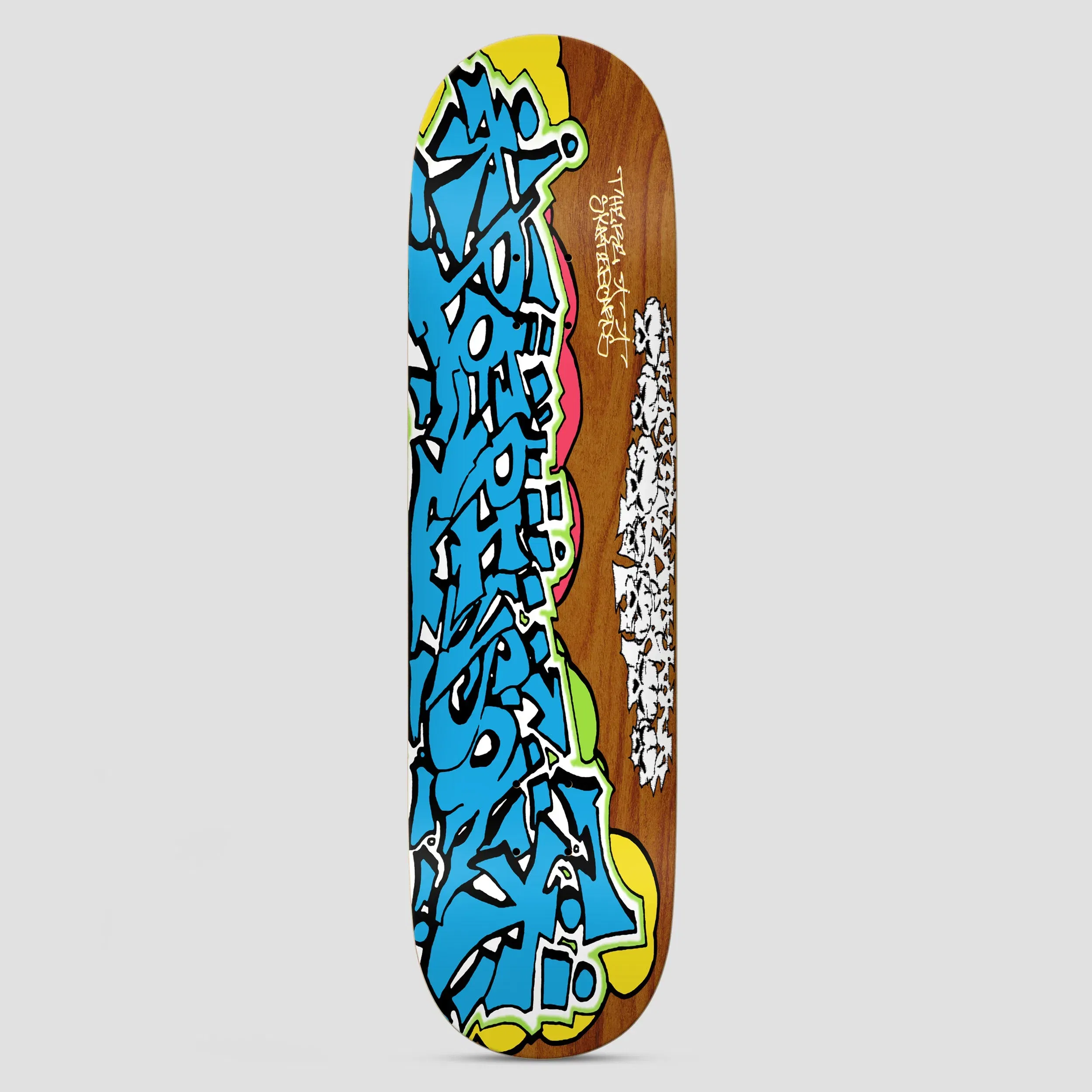 There 8.5 Poe Pinson Master Poe Skateboard Deck Multi