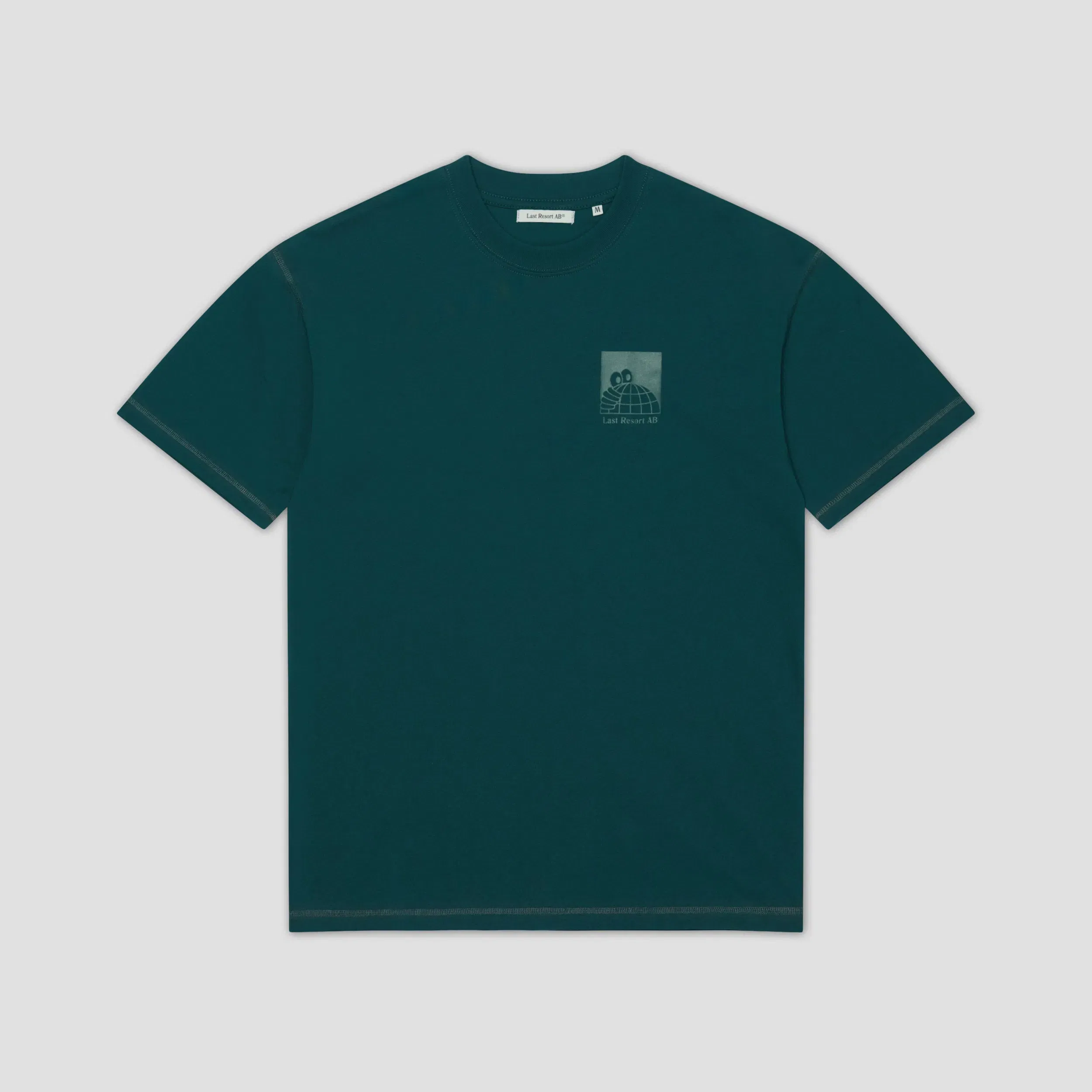 Last Resort AB Little AB Flatlock T-Shirt Dark Teal