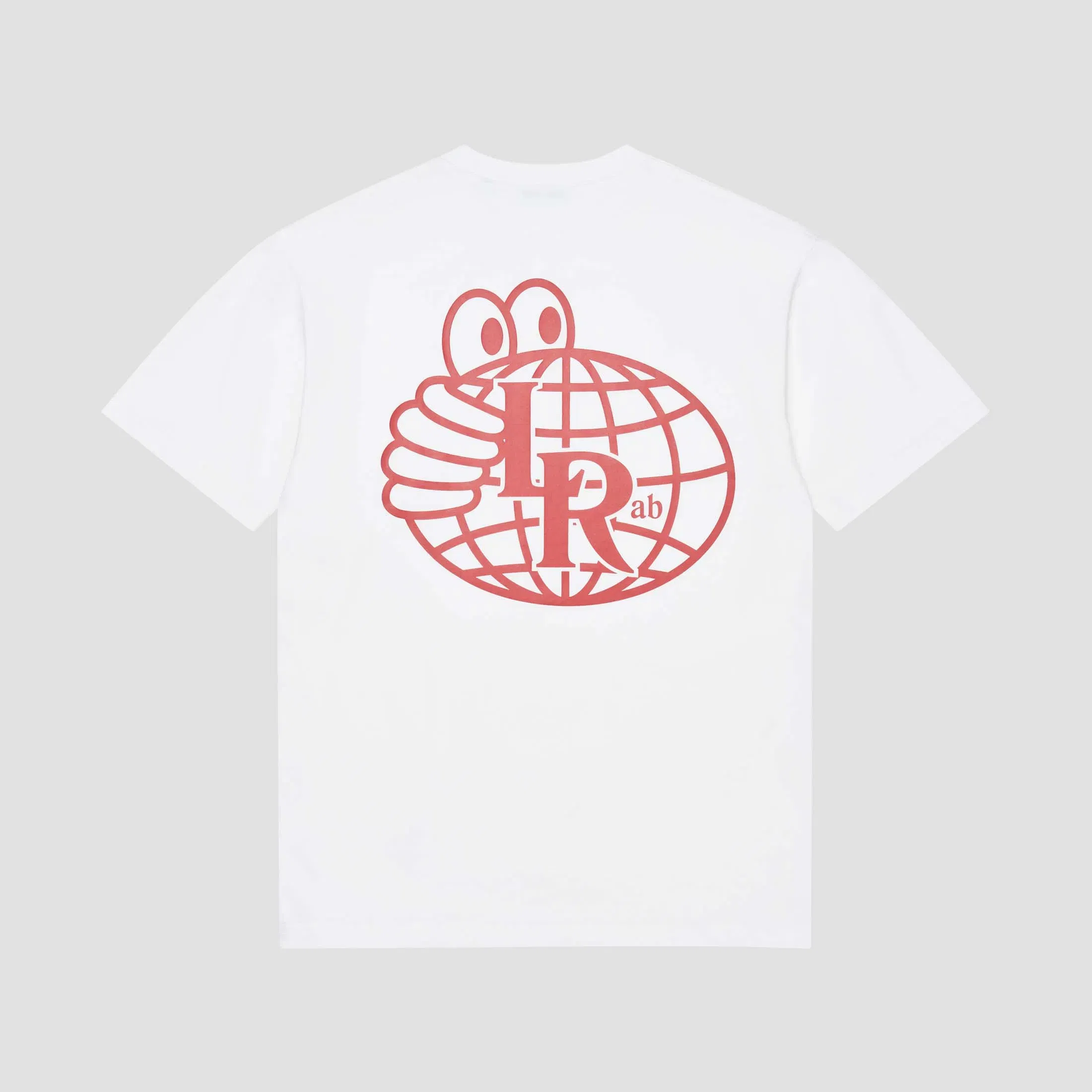 Last Resort AB Atlas Mono T-Shirt White / Brick Red