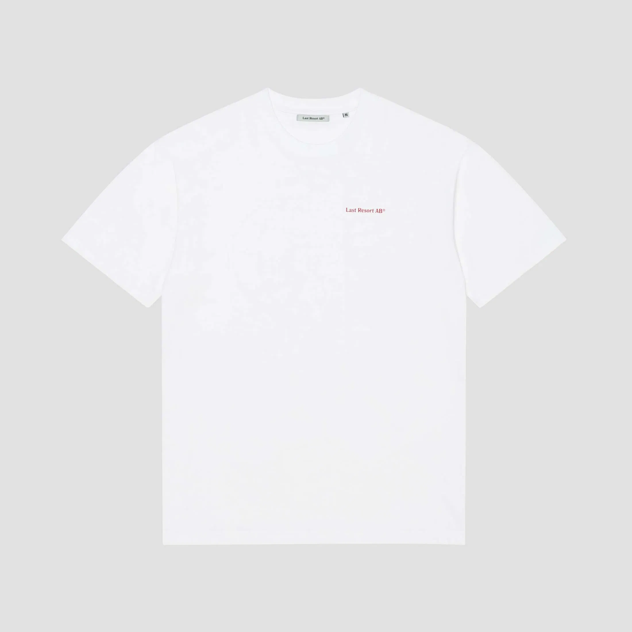 Last Resort AB Atlas Mono T-Shirt White / Brick Red
