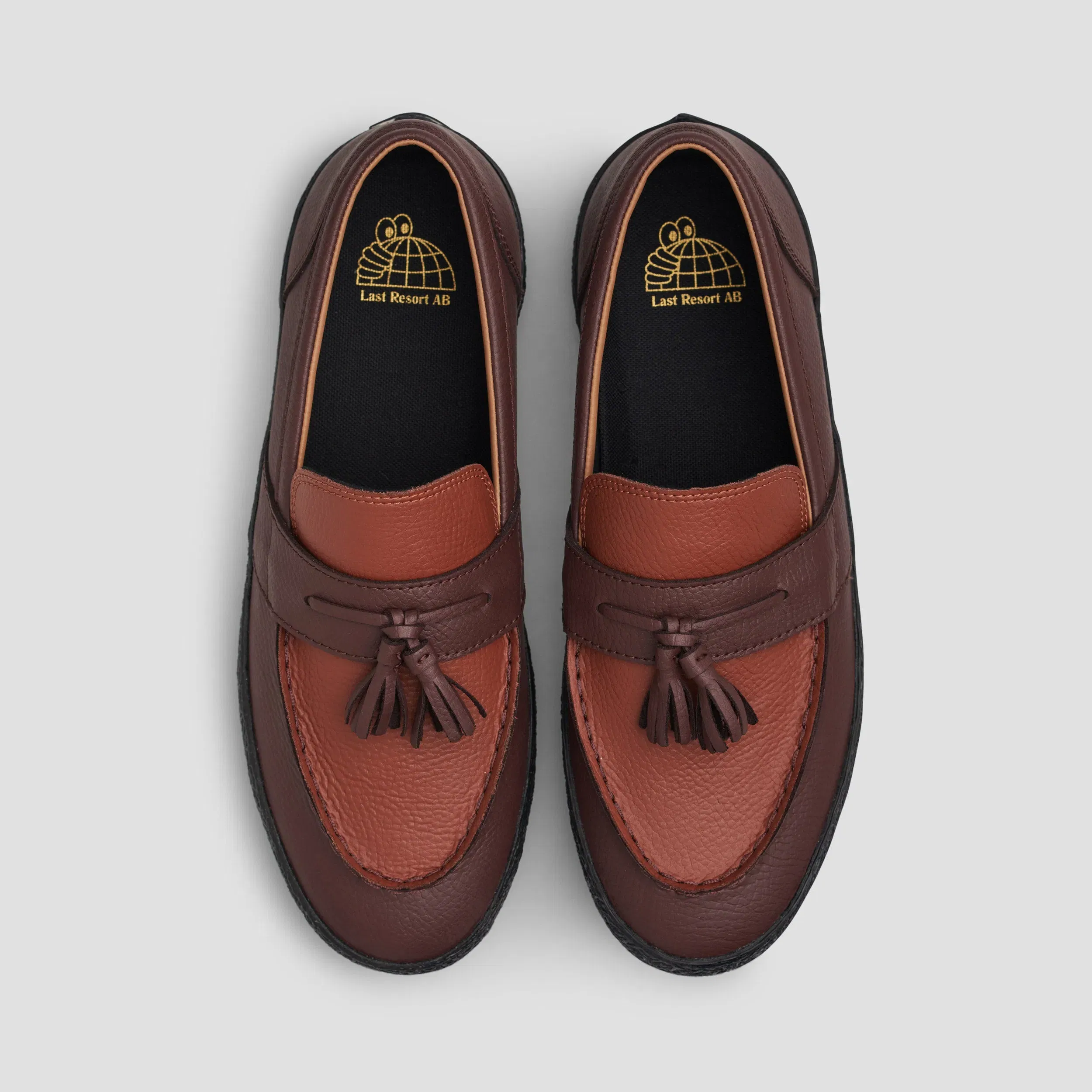 Last Resort AB VM005 Loafer Skate Shoes Brown Stone / Sequoia / Black