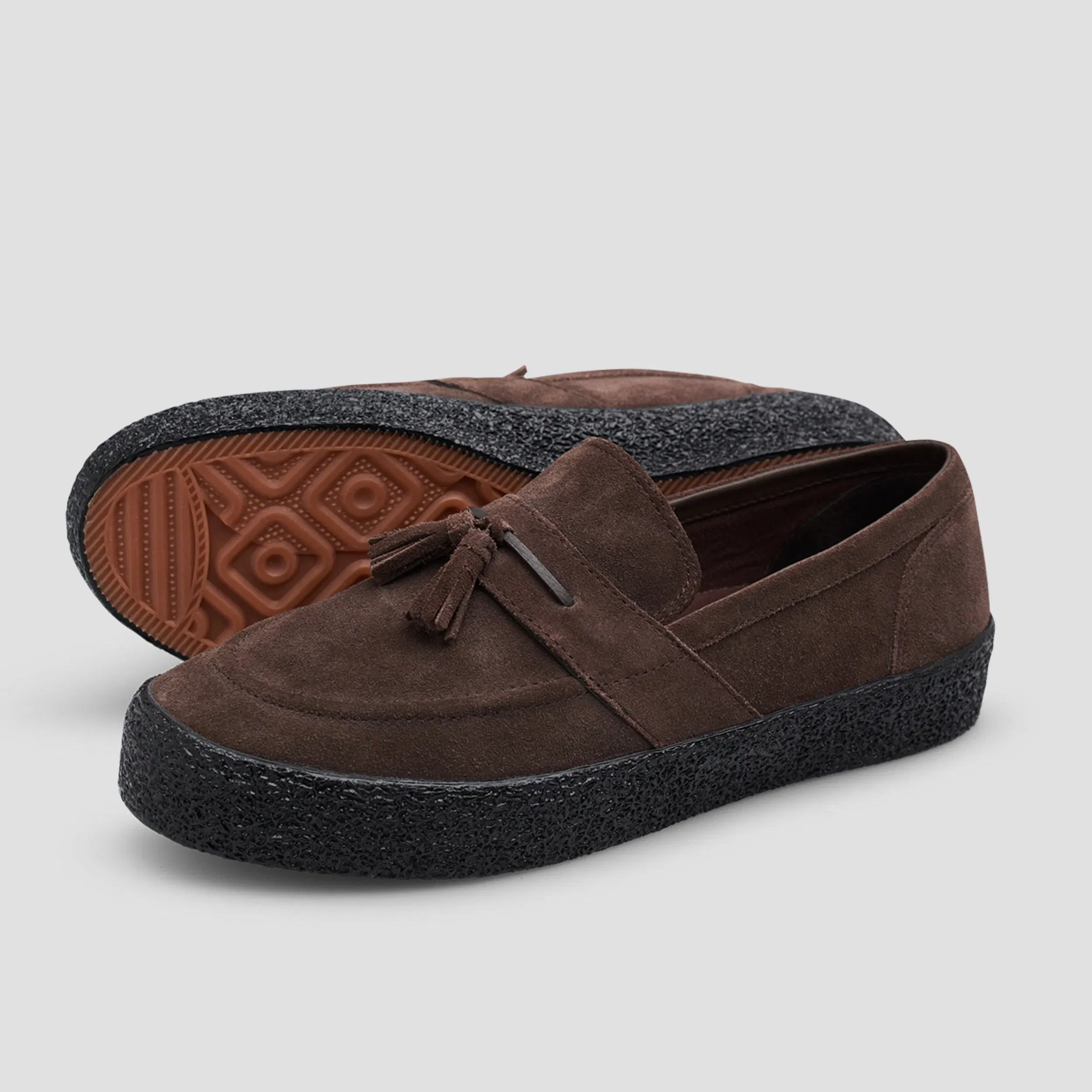 Last Resort AB VM005 Loafer Skate Shoes Chocolate Brown / Black