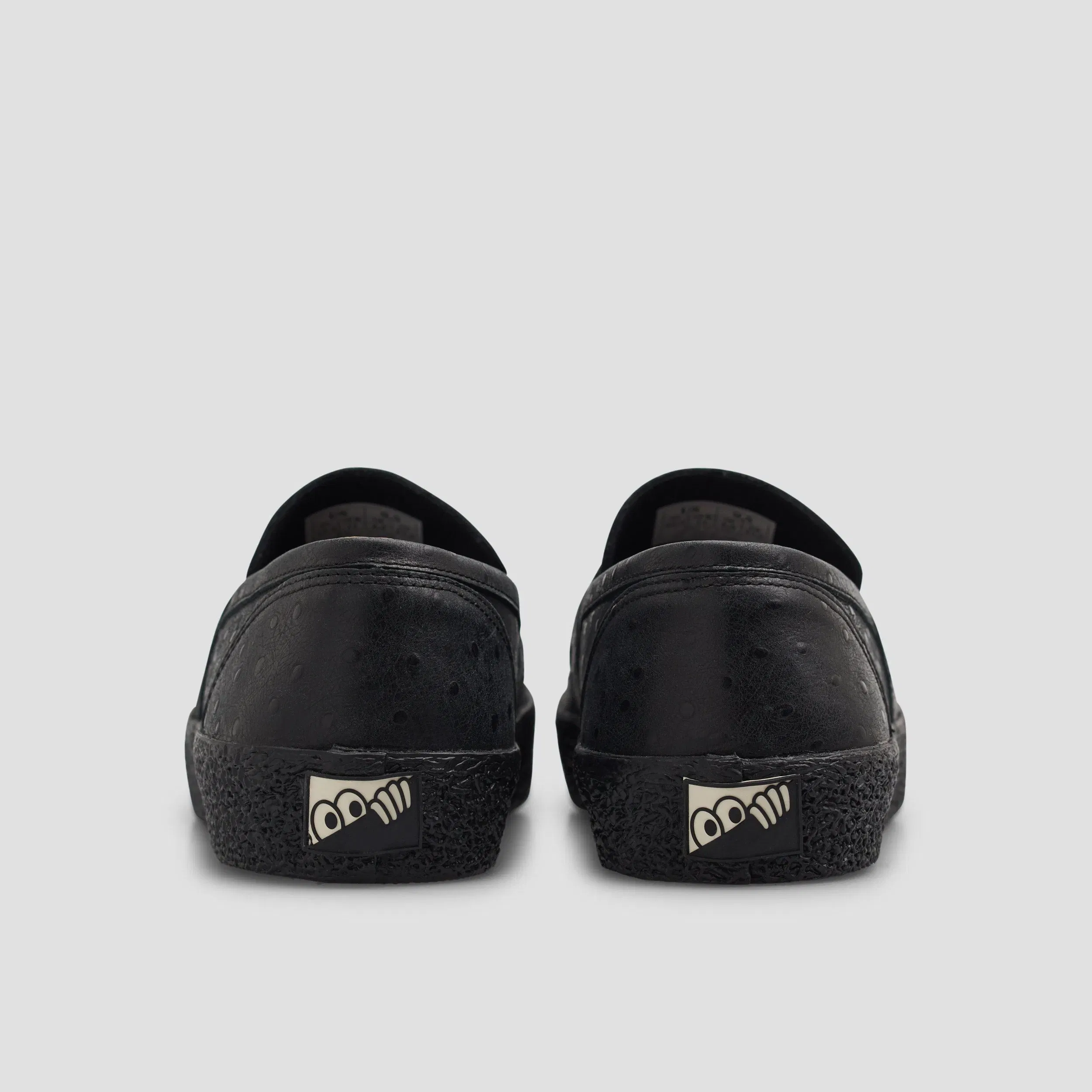 Last Resort AB VM005 Loafer Skate Shoes Ostrich Black / Black