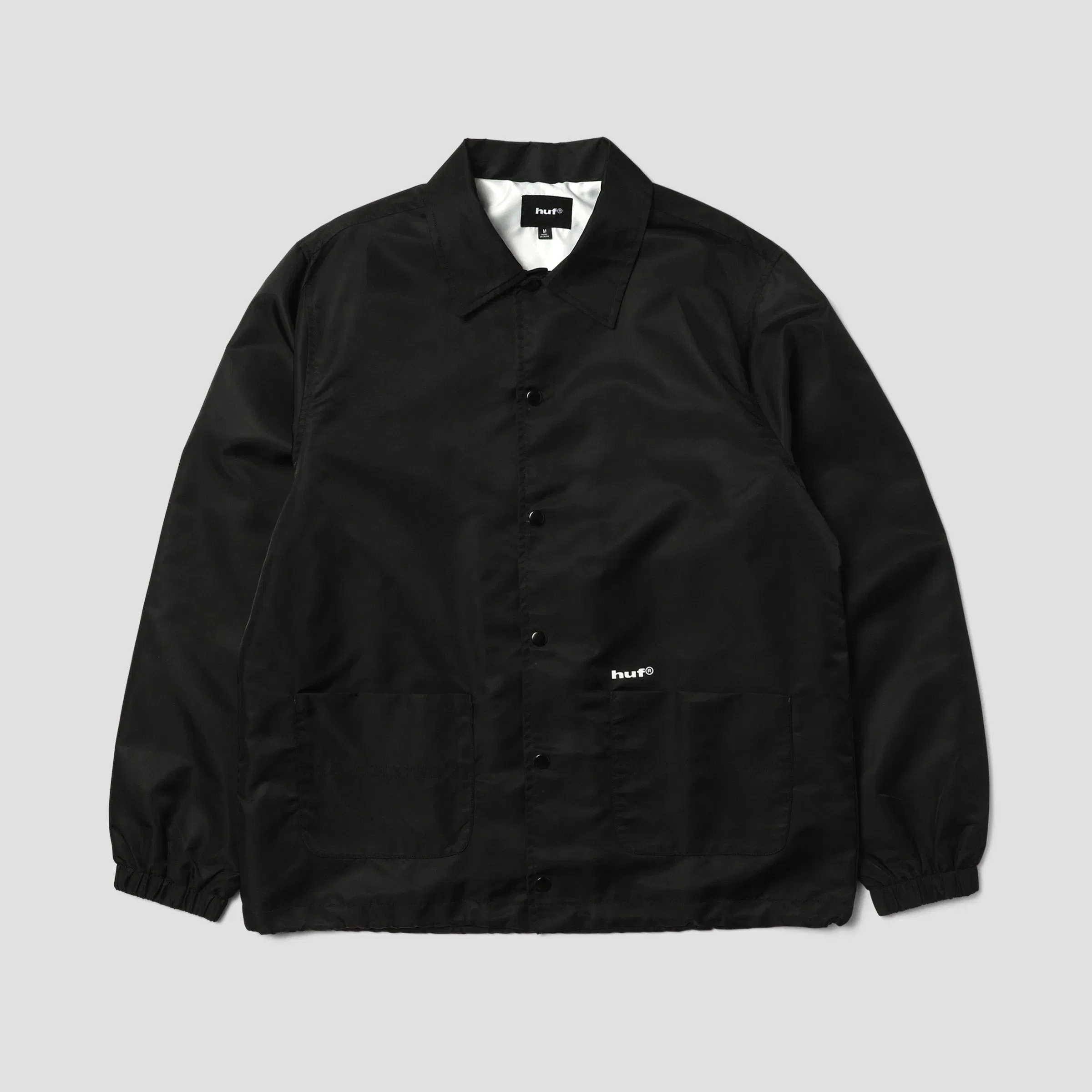 HUF 89 Coaches Jacket Black / White