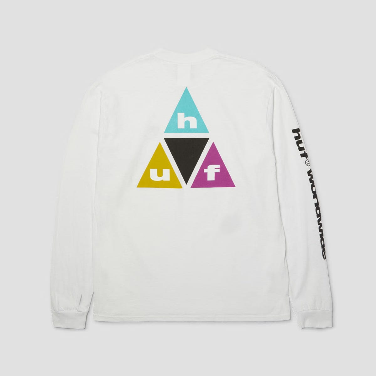 HUF Prism TT Longsleeve T-Shirt White