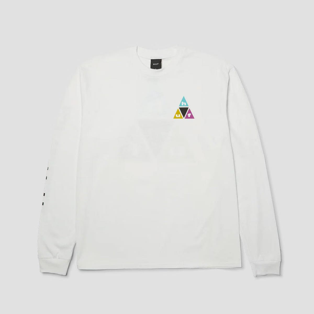 HUF Prism TT Longsleeve T-Shirt White