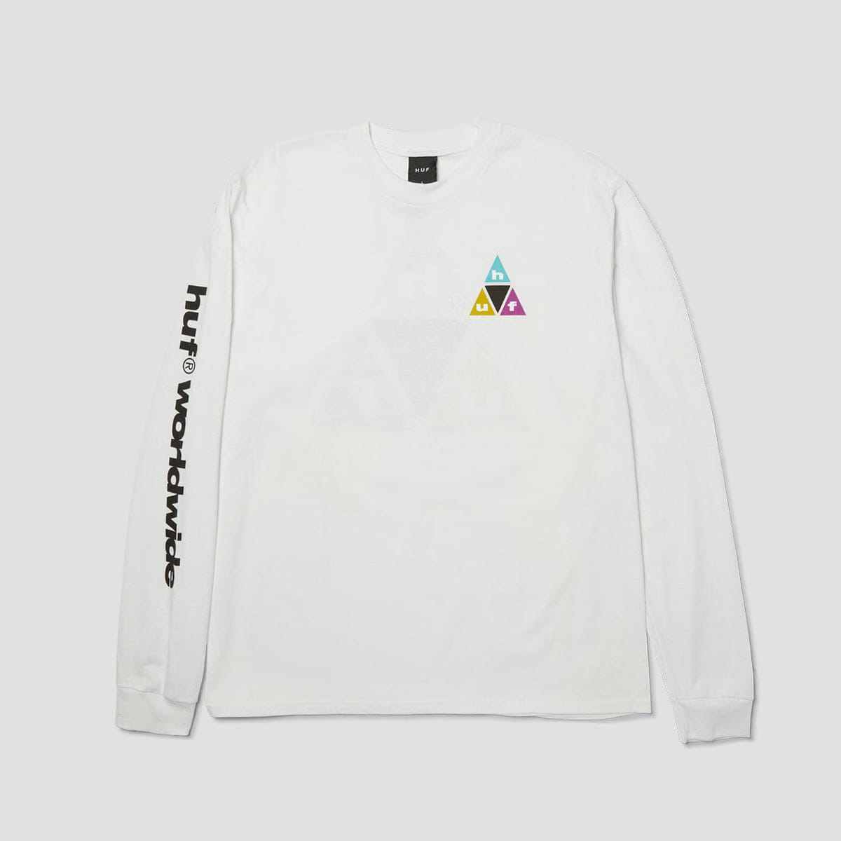 HUF Prism TT Longsleeve T-Shirt White