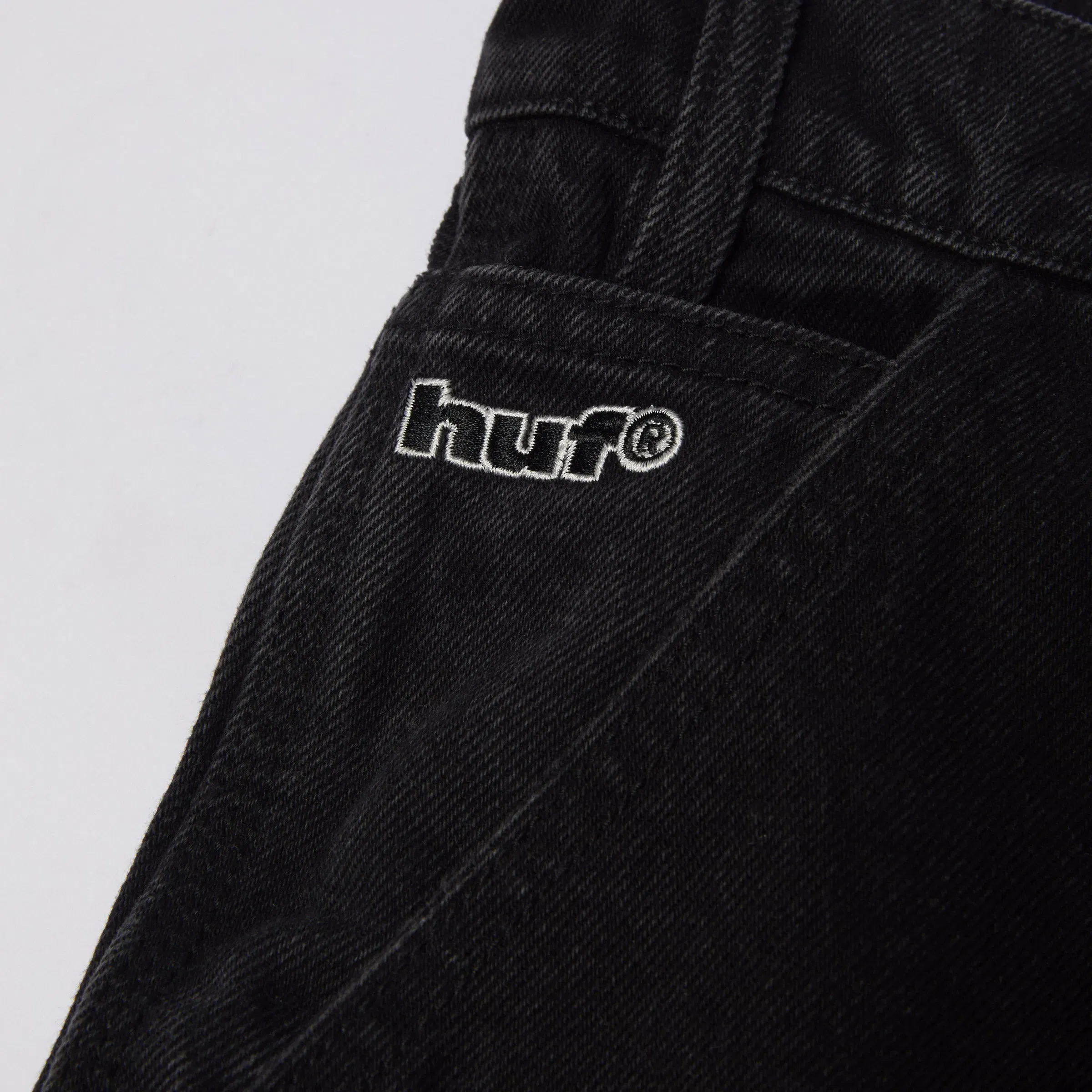 HUF Basic Ass Jeans Black Tint
