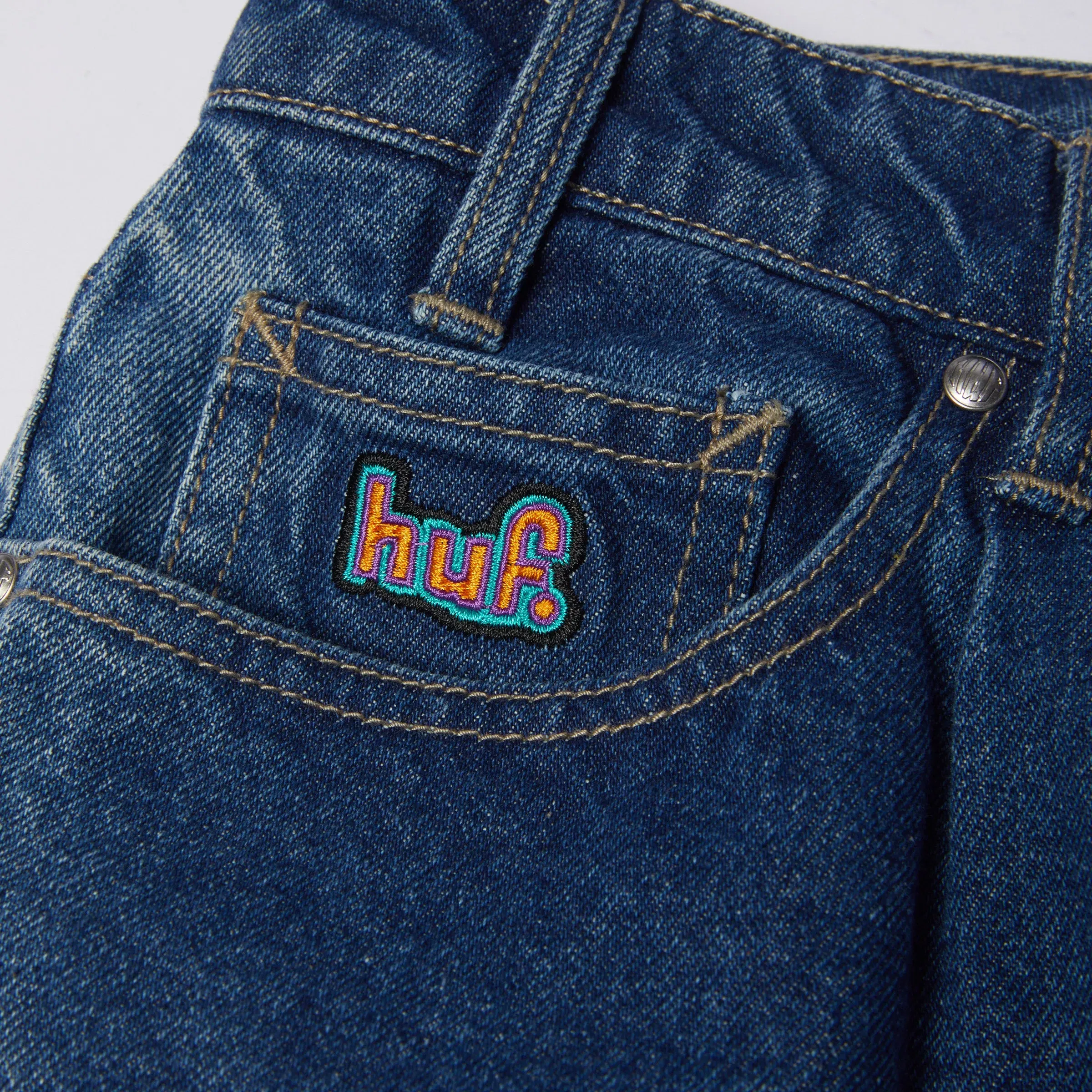 HUF Cromer Washed Pant Washed Light Blue