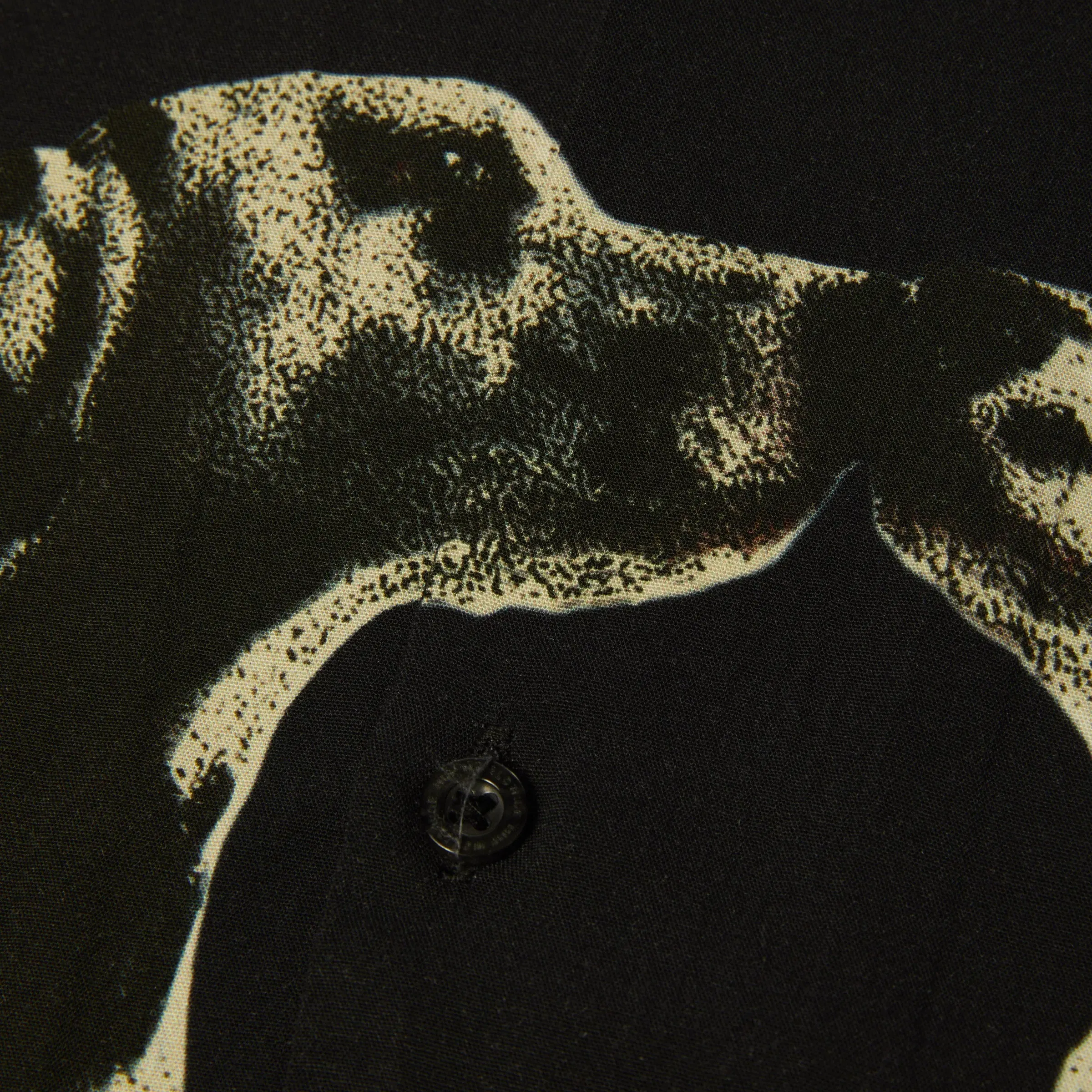 HUF Dogged Shortsleeve Resort Shirt Black