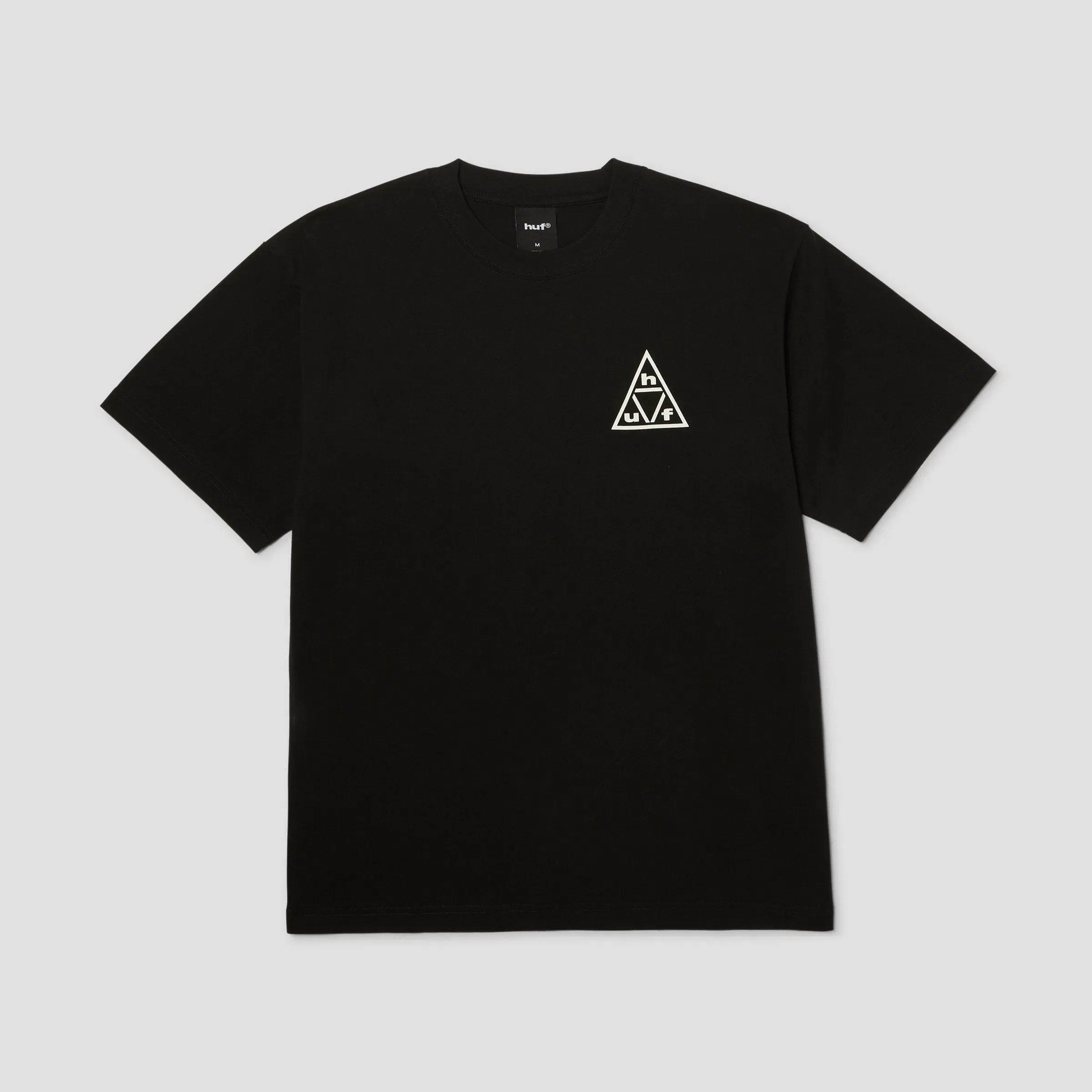HUF Triple Triangle T-Shirt Black / White