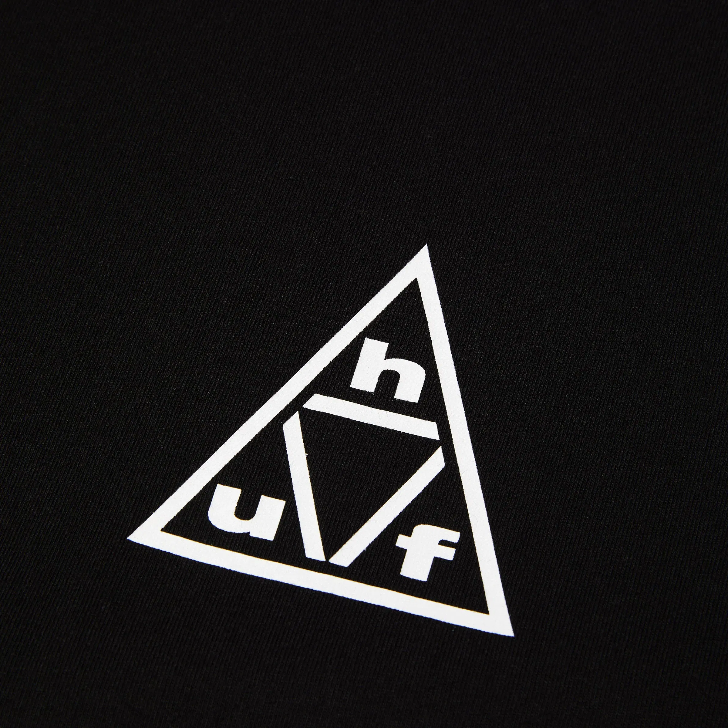 HUF Triple Triangle T-Shirt Black / White