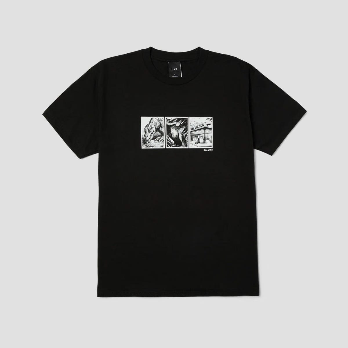 HUF Fossil Fuel T-Shirt Black