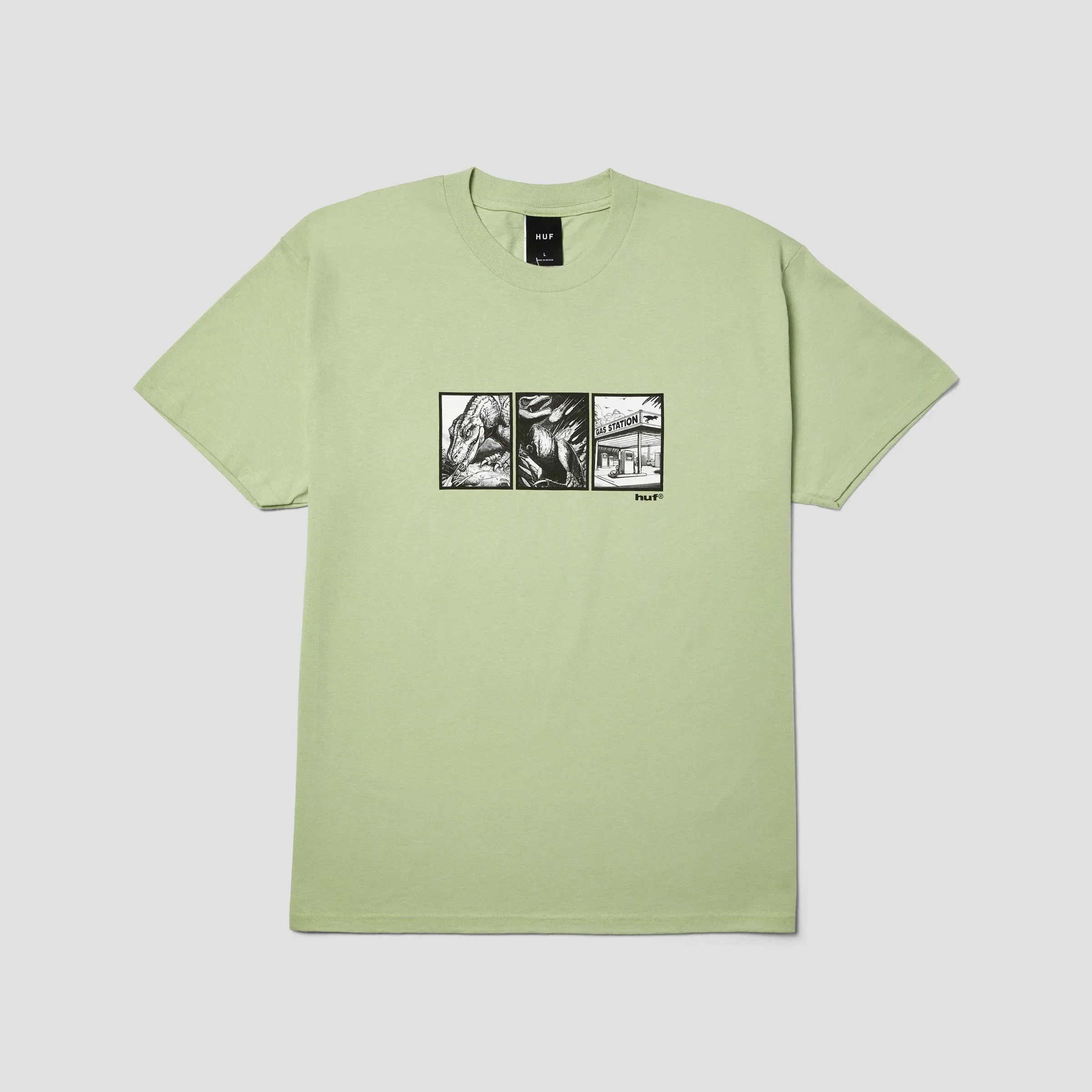 HUF Fossil Fuel T-Shirt Cucumber