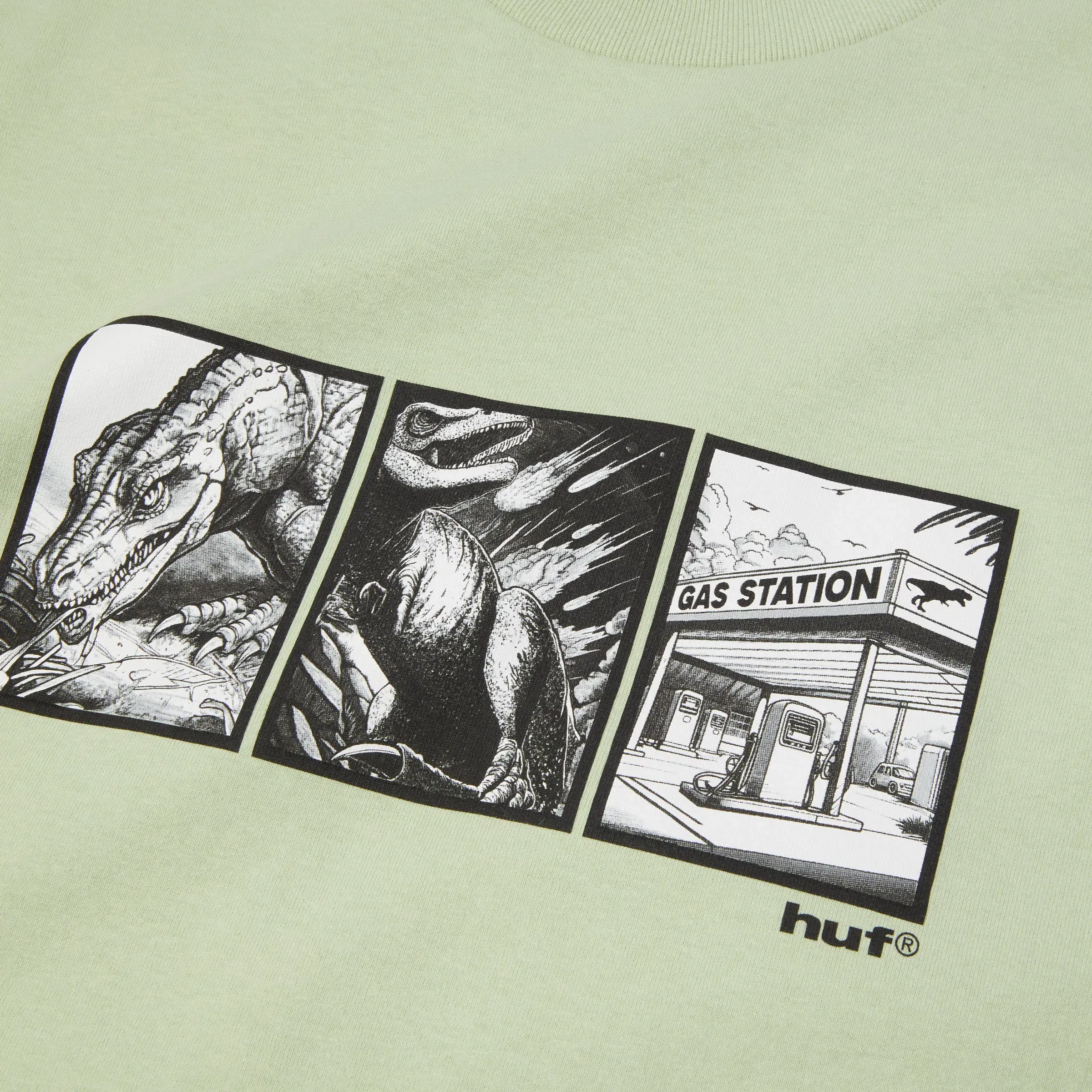 HUF Fossil Fuel T-Shirt Cucumber