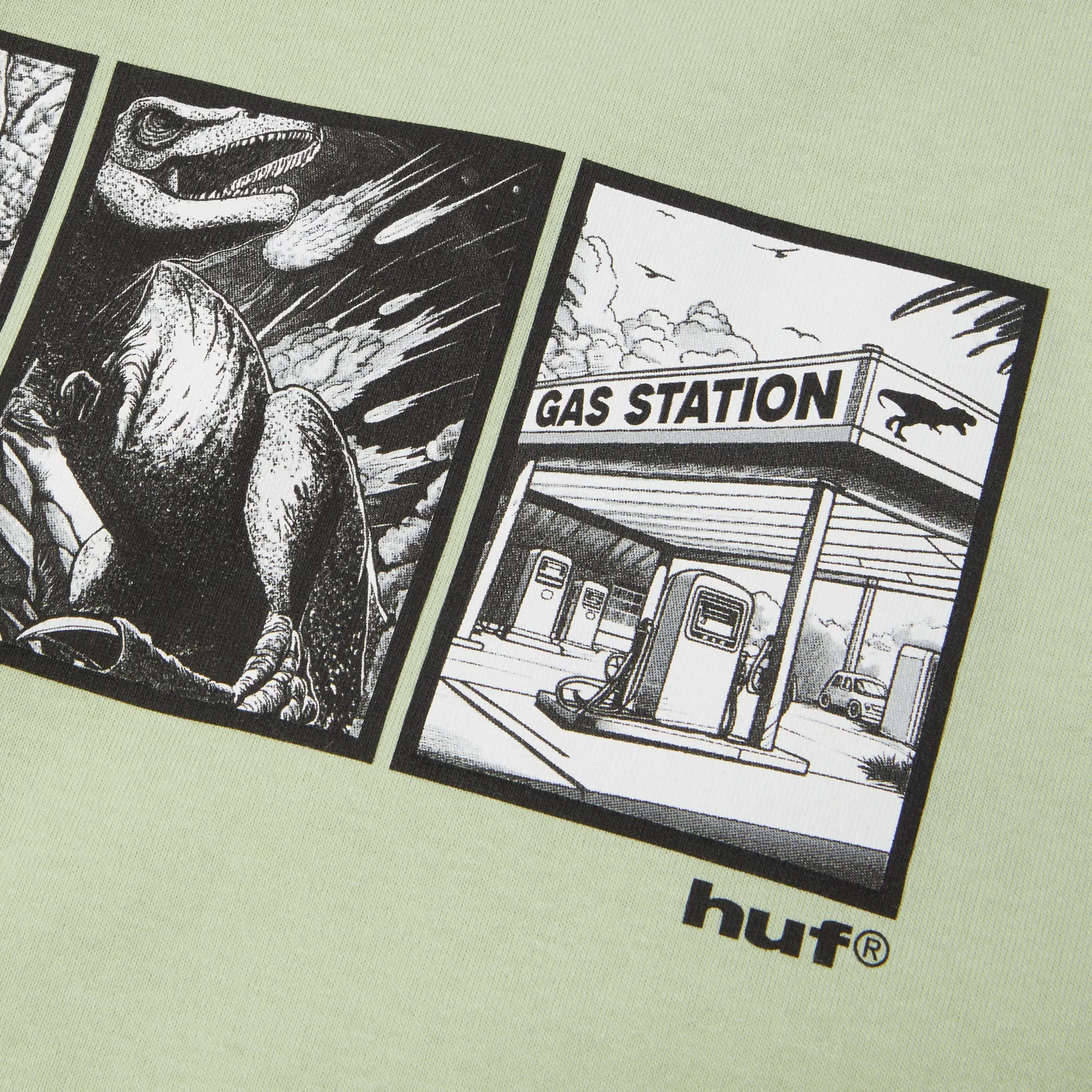 HUF Fossil Fuel T-Shirt Cucumber