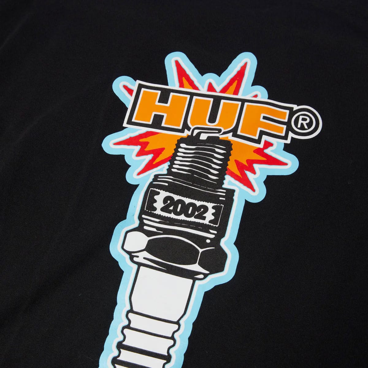 HUF Spark It Up T-Shirt Black