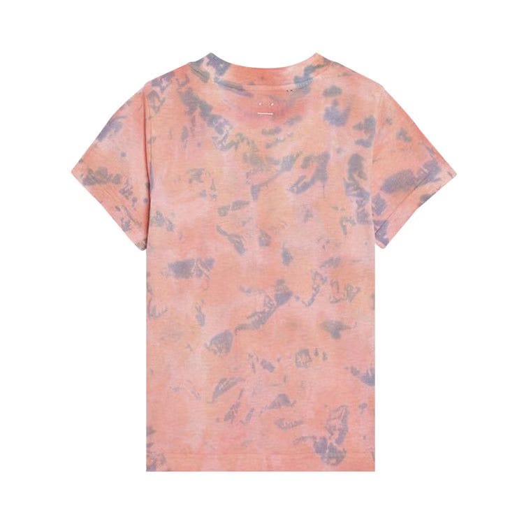 Acne Studios Kids Mini Cloud Print Nash Face Patch T-Shirt Peach Orange
