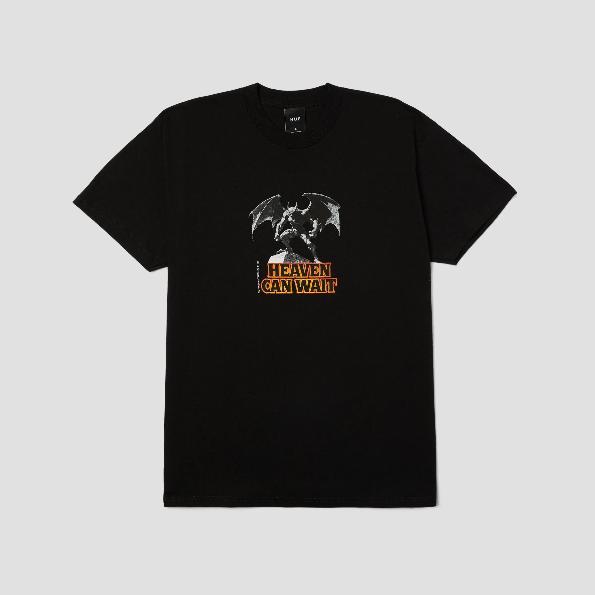 HUF Heaven Can Wait T-Shirt Black