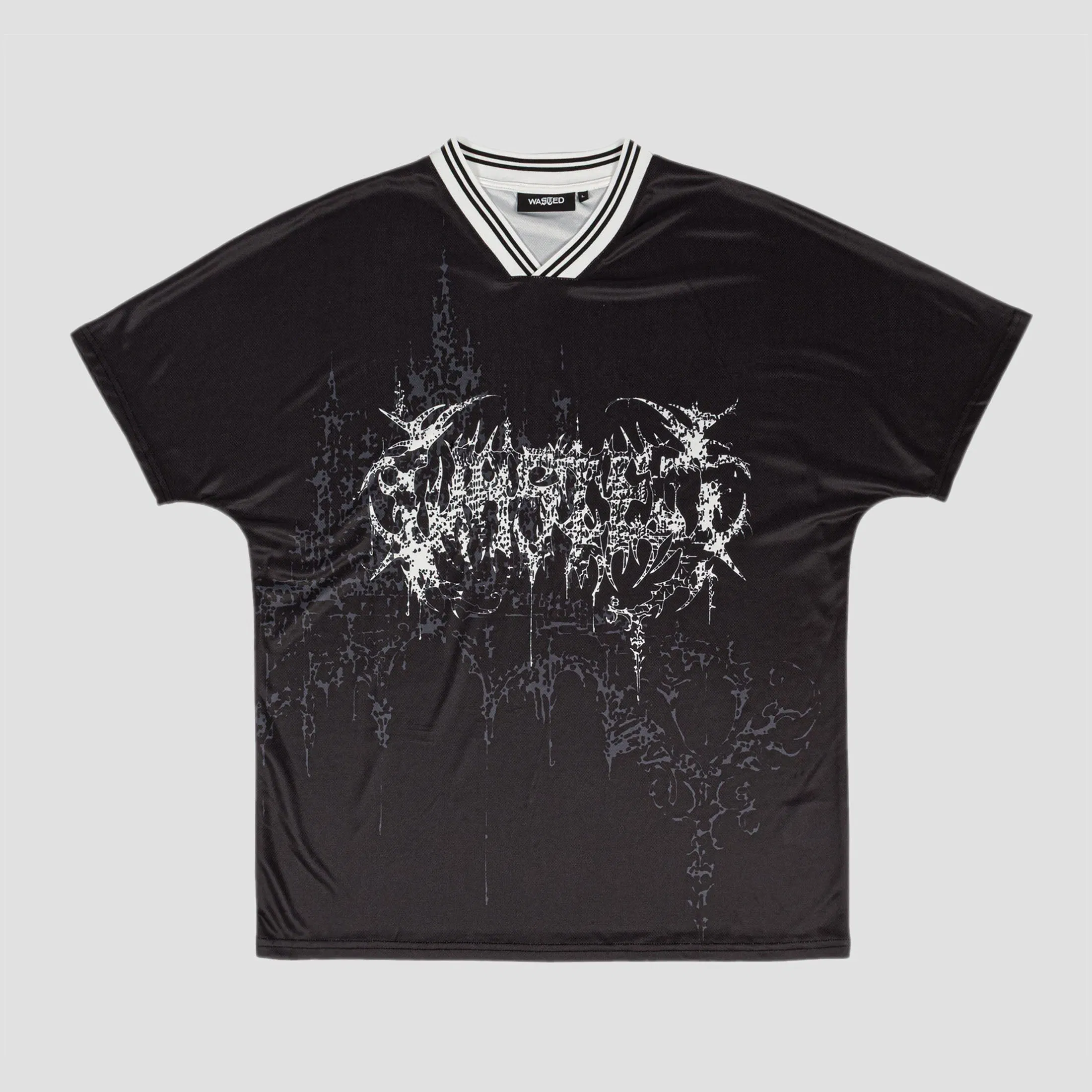 Wasted Paris Stronghold Football Jersey Black