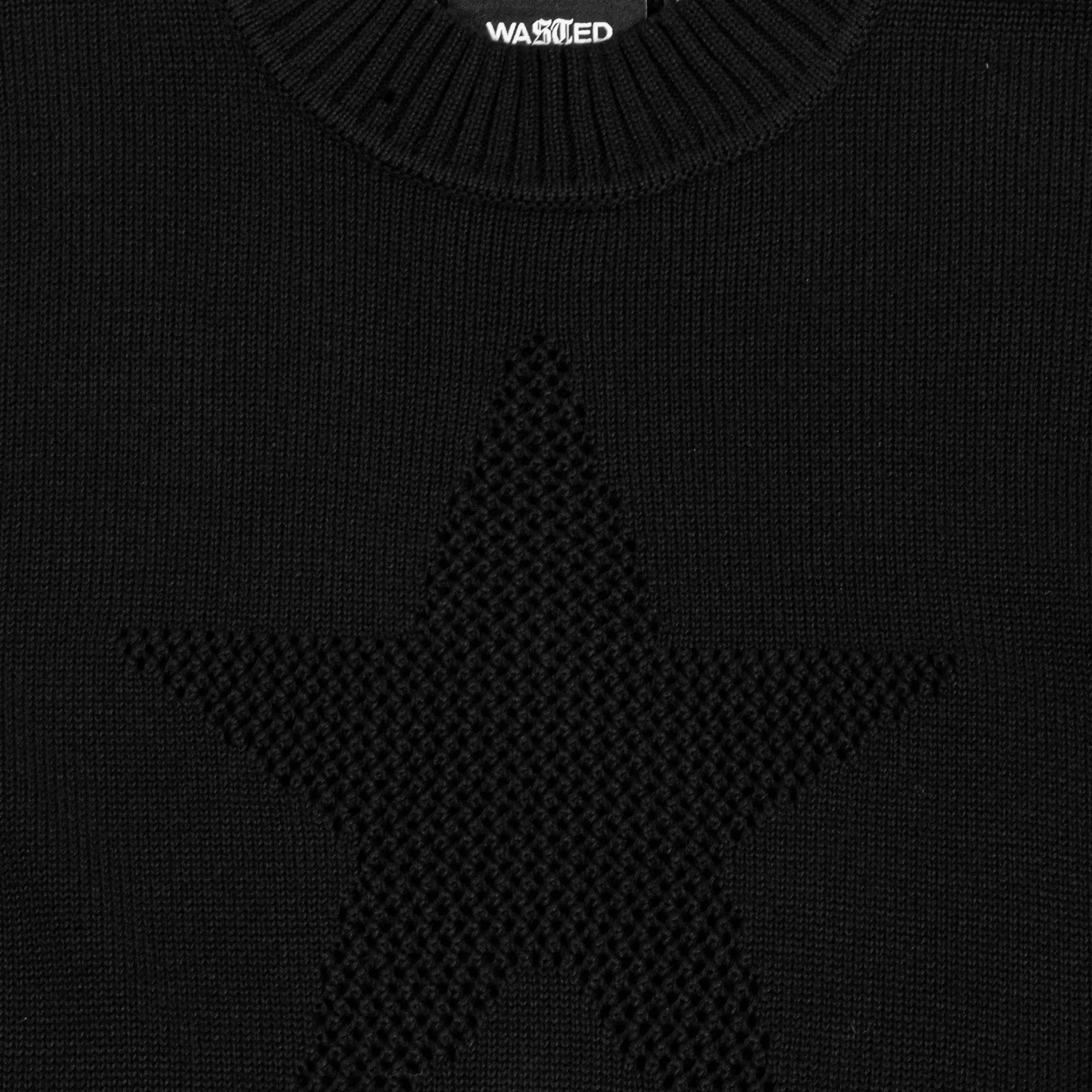 Wasted Paris Lodestar Sweater Black