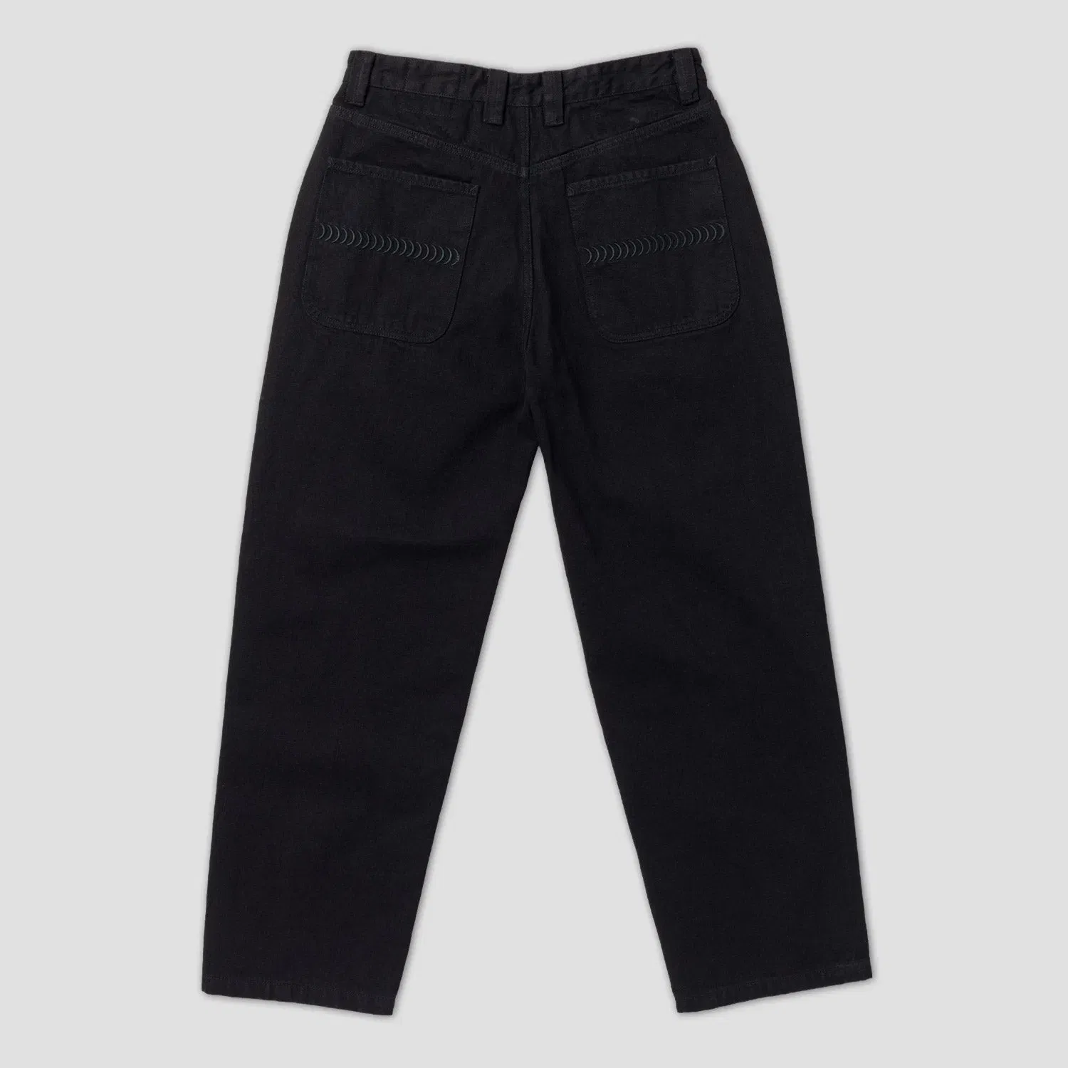 Spitfire Bighead Fill Denim Pant Black Denim