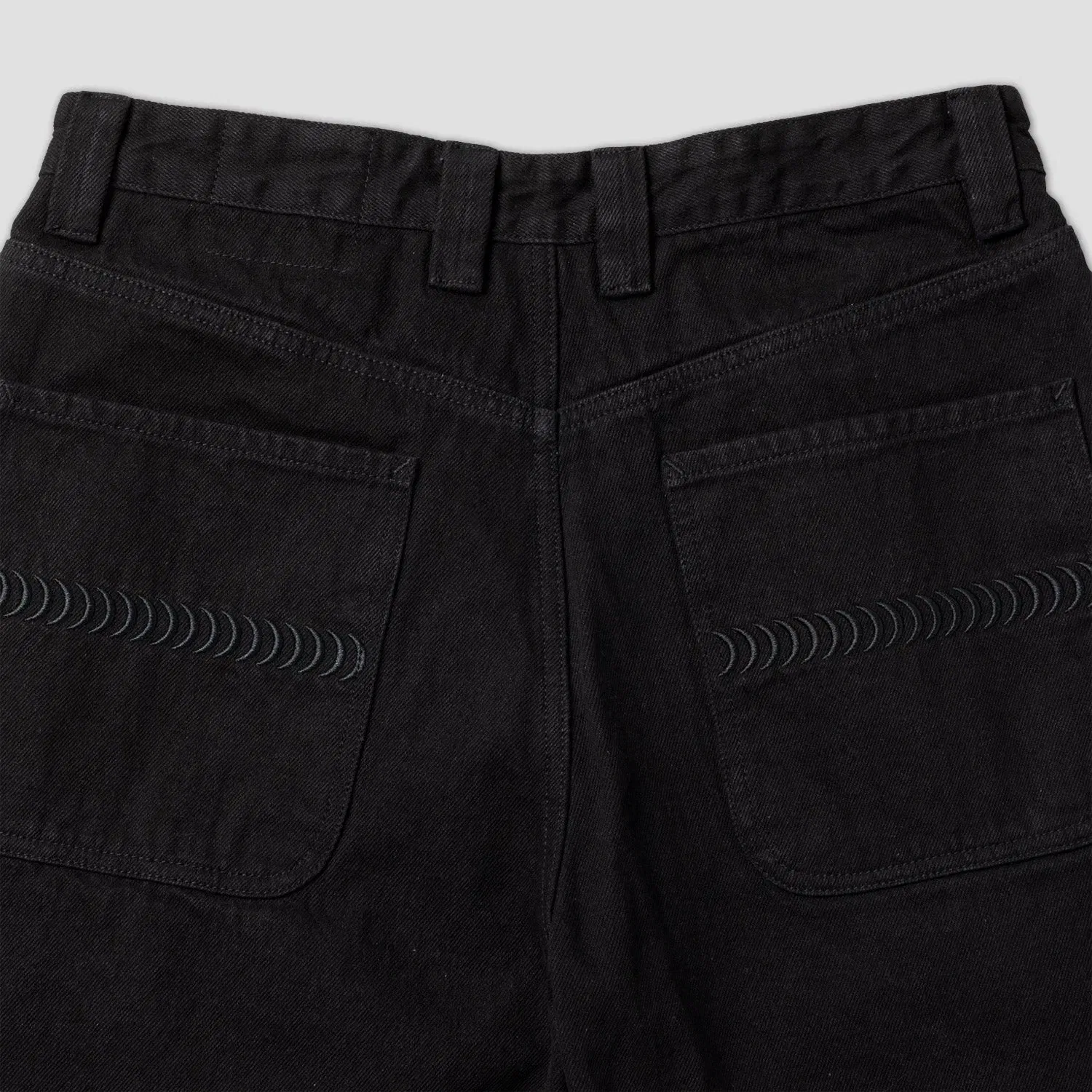 Spitfire Bighead Fill Denim Pant Black Denim