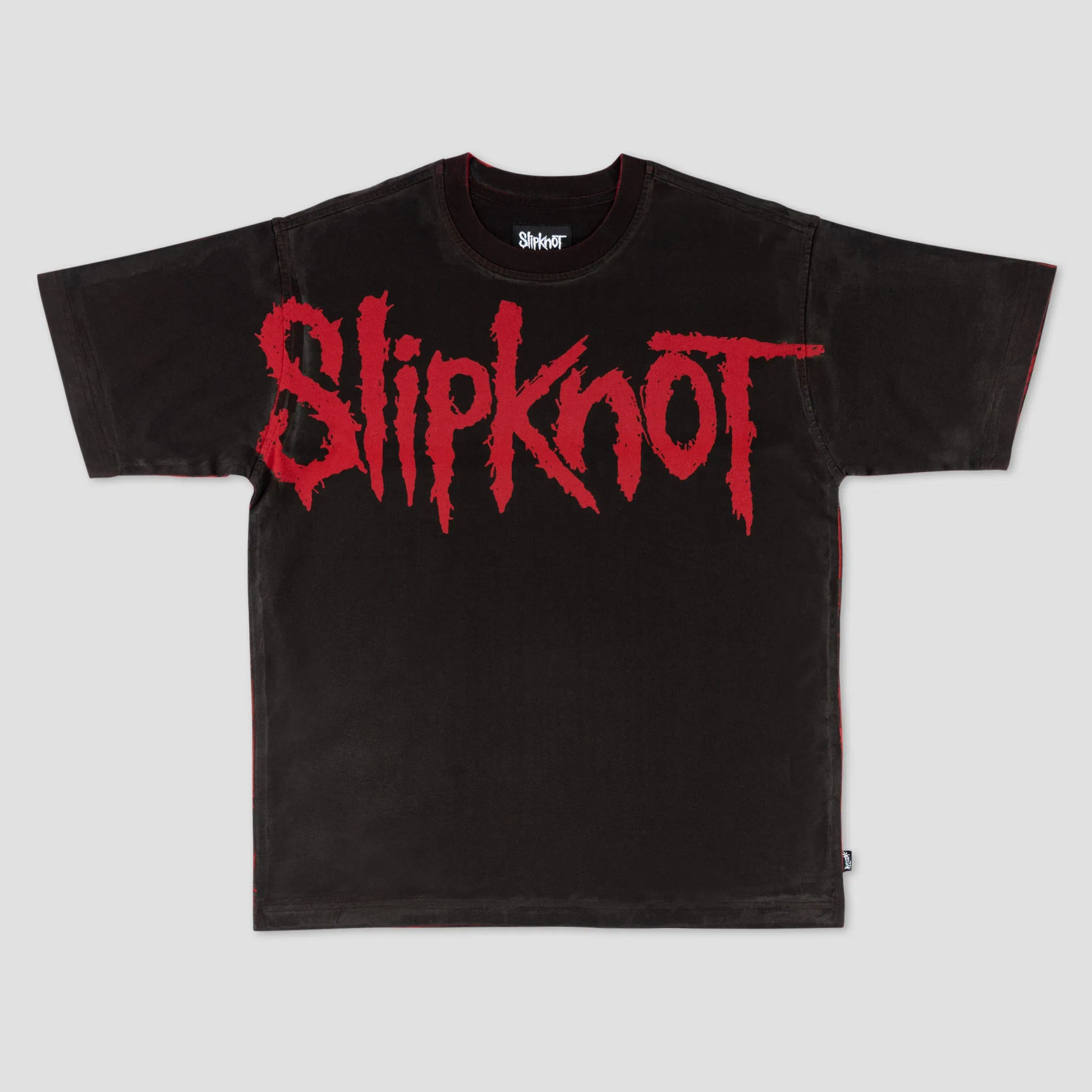 Welcome X Slipknot Barcode Overprint T-Shirt Black / Red