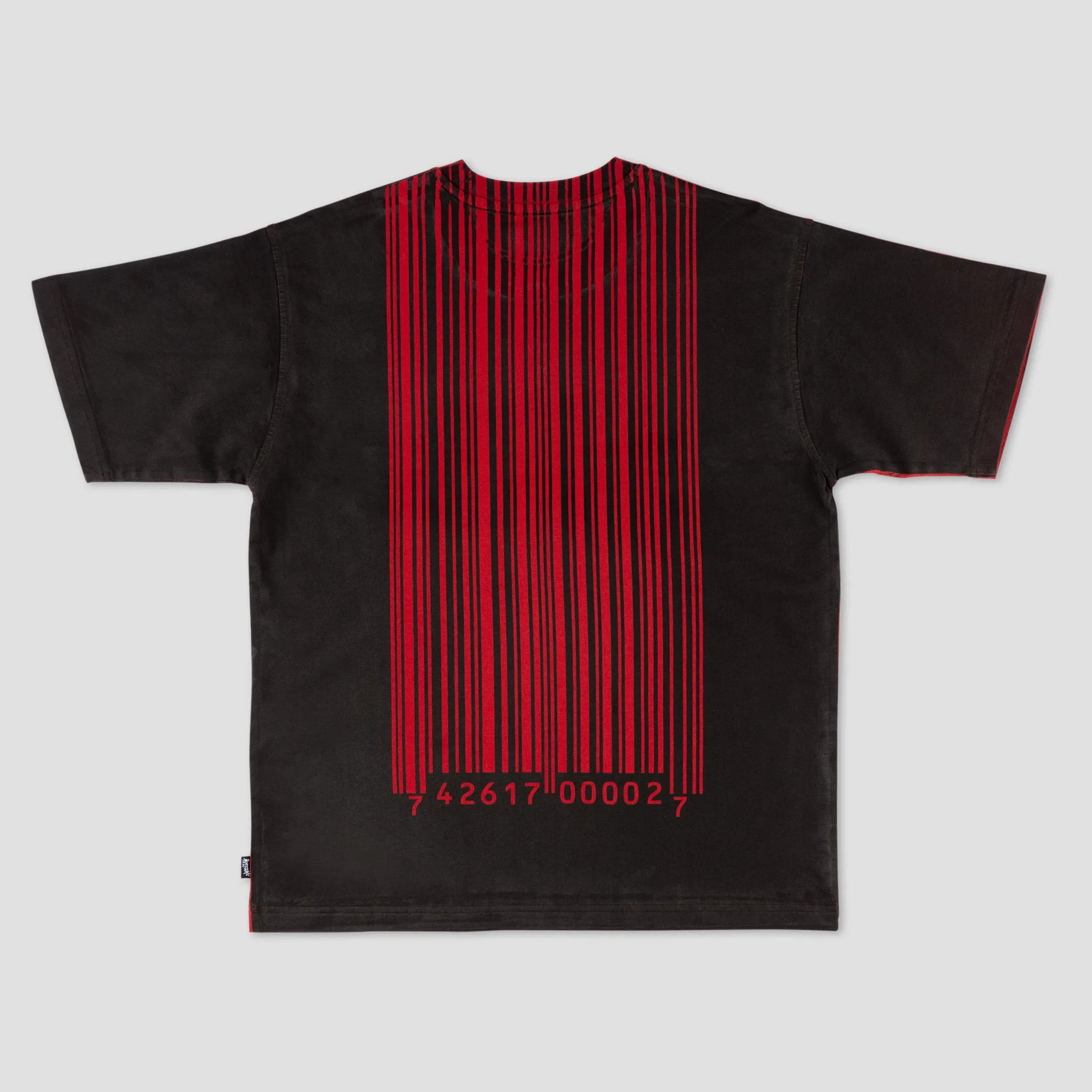 Welcome X Slipknot Barcode Overprint T-Shirt Black / Red