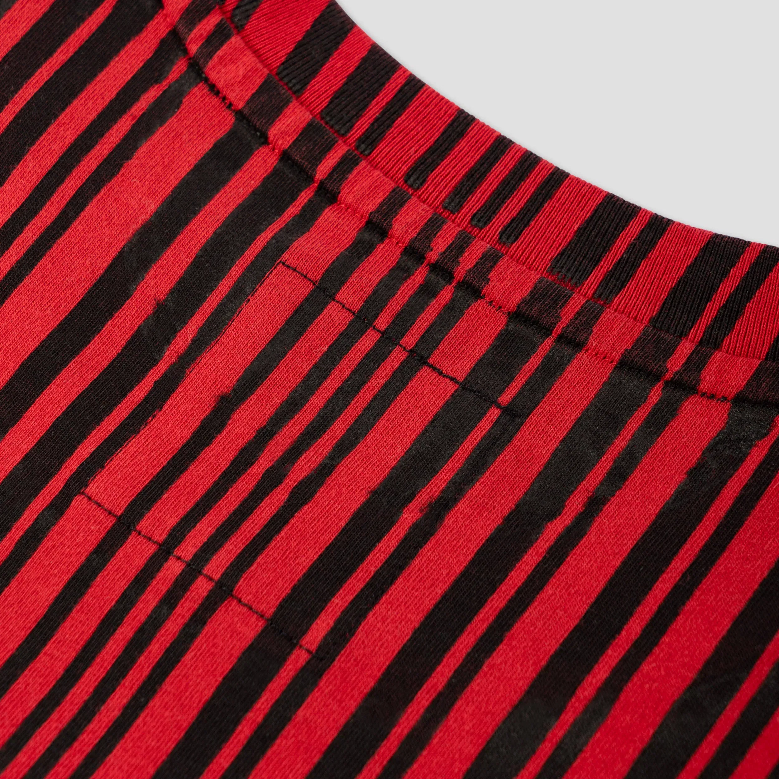 Welcome X Slipknot Barcode Overprint T-Shirt Black / Red