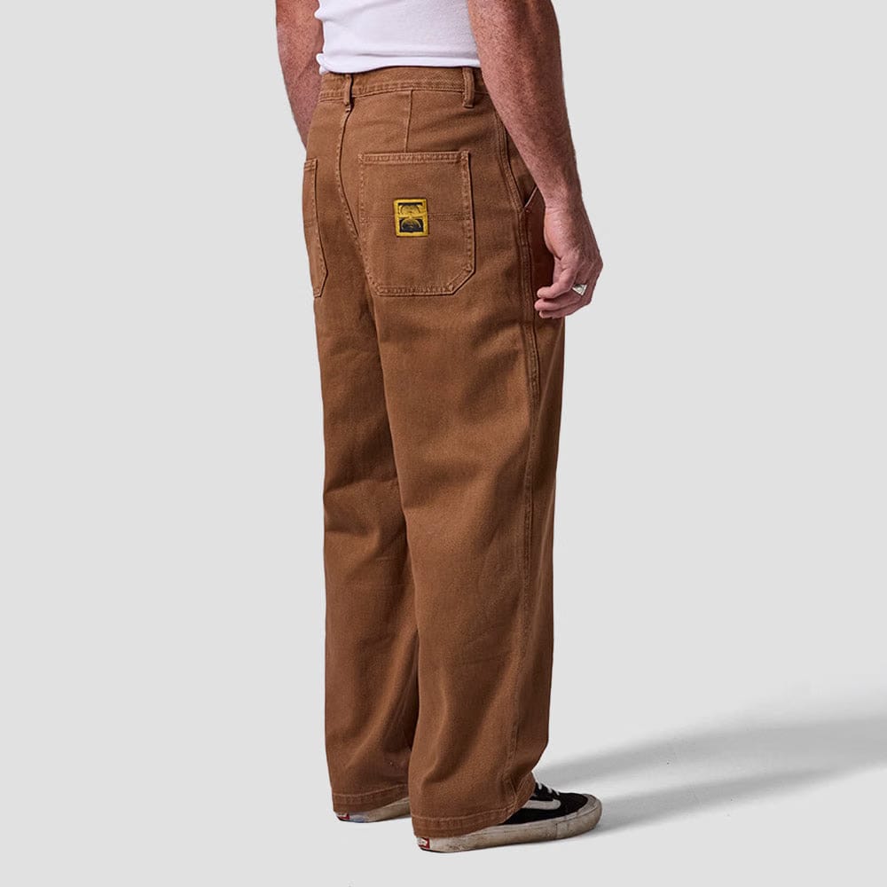 Former Reynolds Overdye Denim Pant Washed Brown