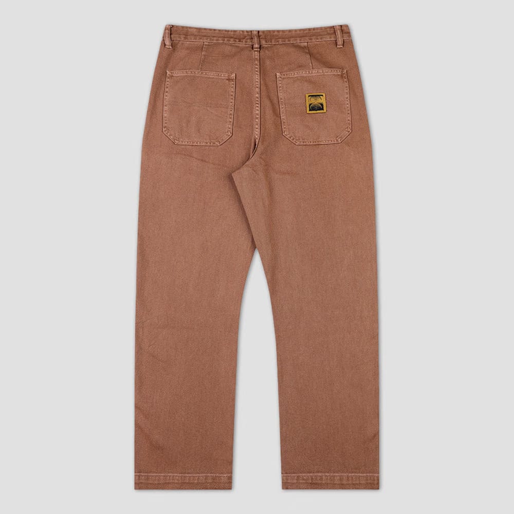 Former Reynolds Overdye Denim Pant Washed Brown