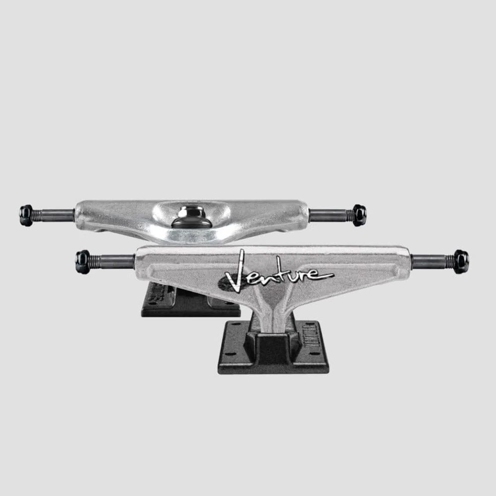 Venture 5.8 Crinkle V-Cast Hollow Skateboard Trucks Polished