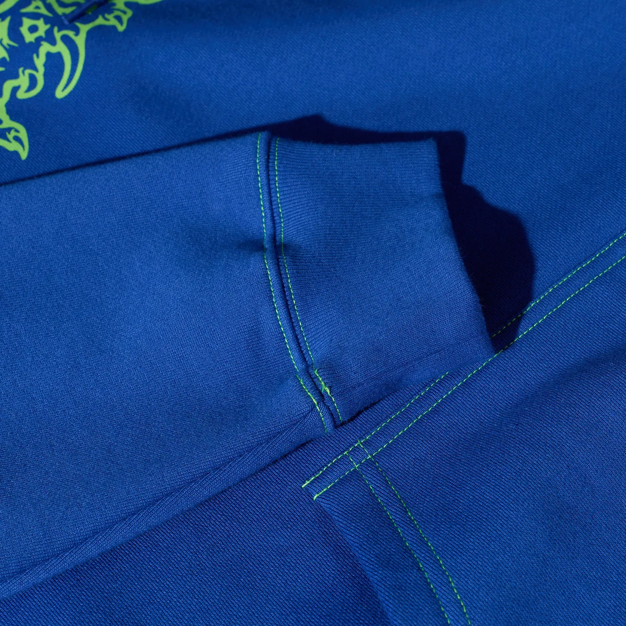 Polar Crude Logo Contrast Dave Hoodie Egyptian Blue